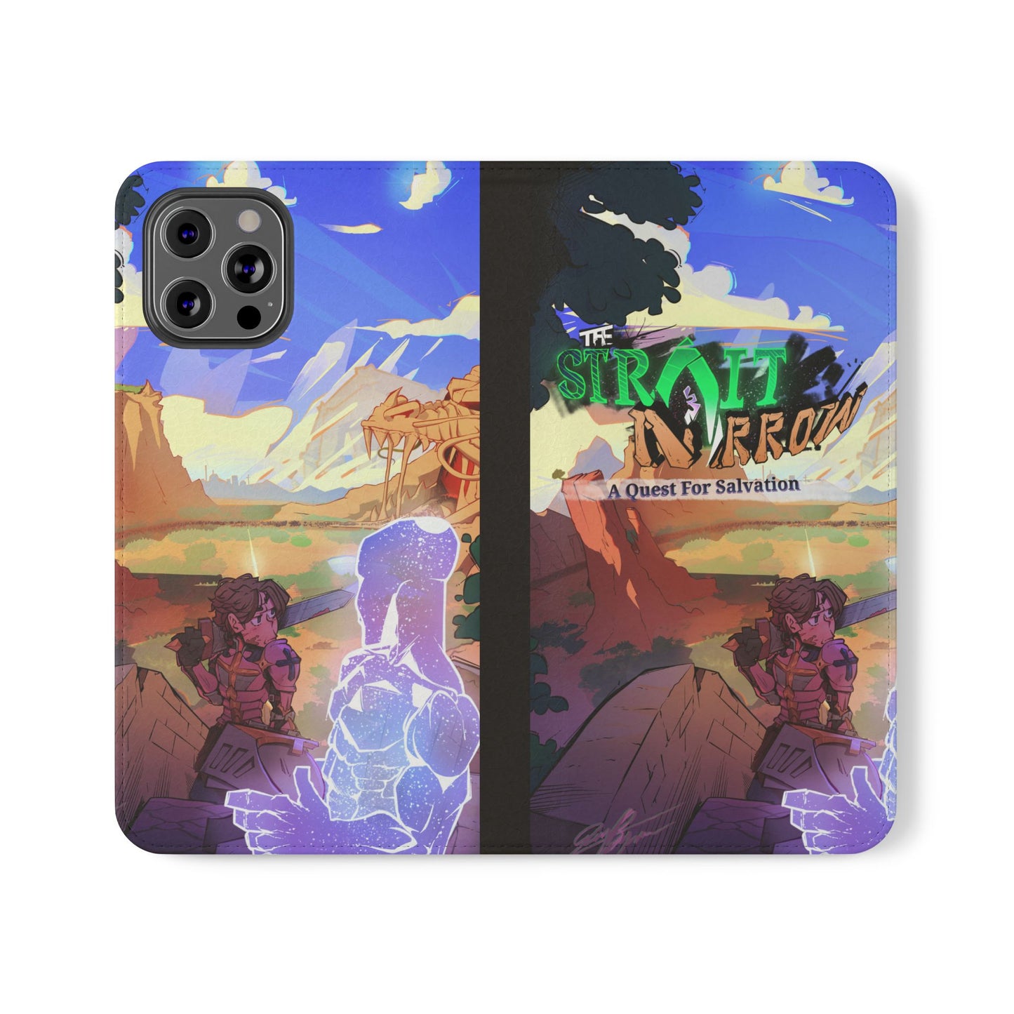 Strait and Narrow | Flip Phone Case