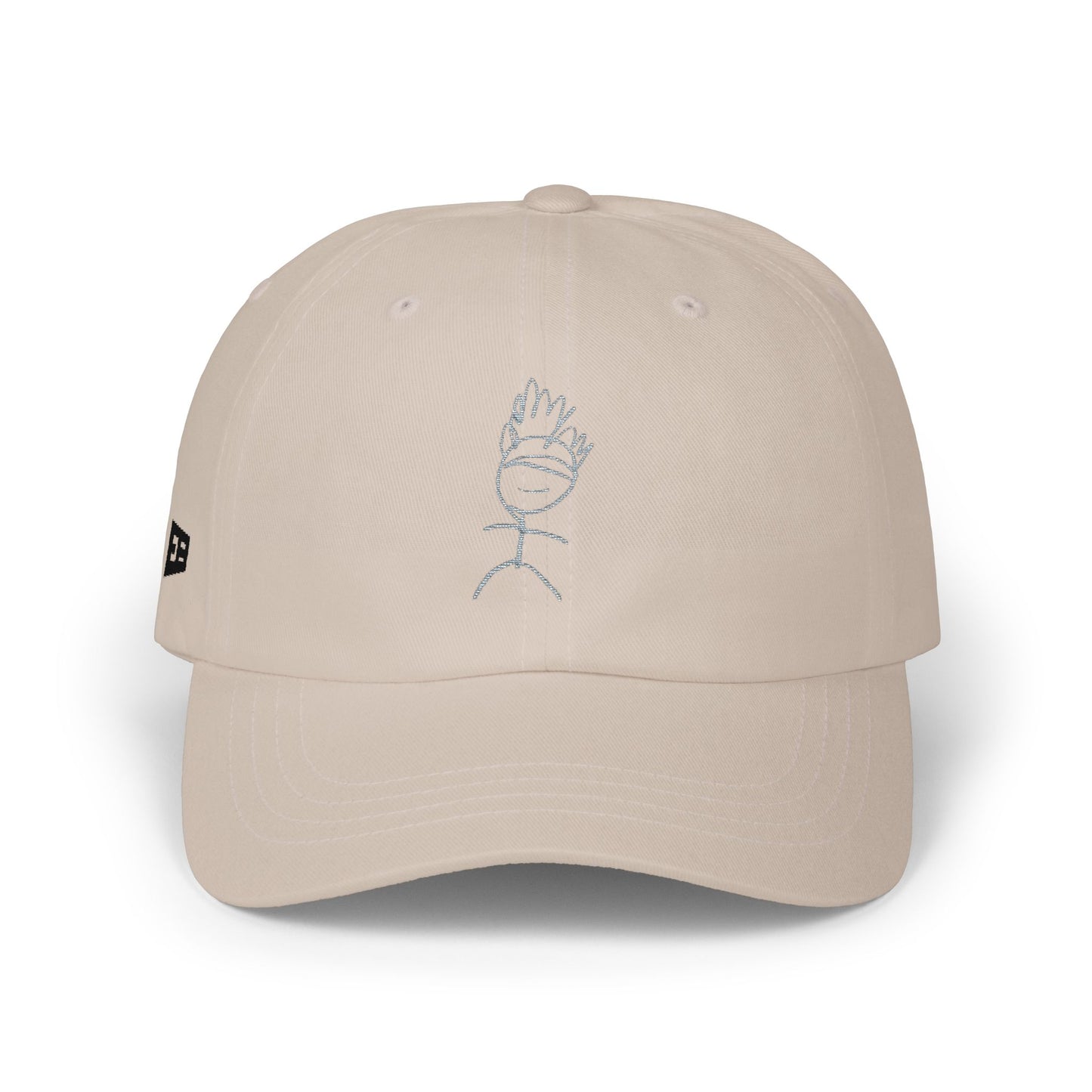 Stick Figure Doodle | Embroidered Dad Cap