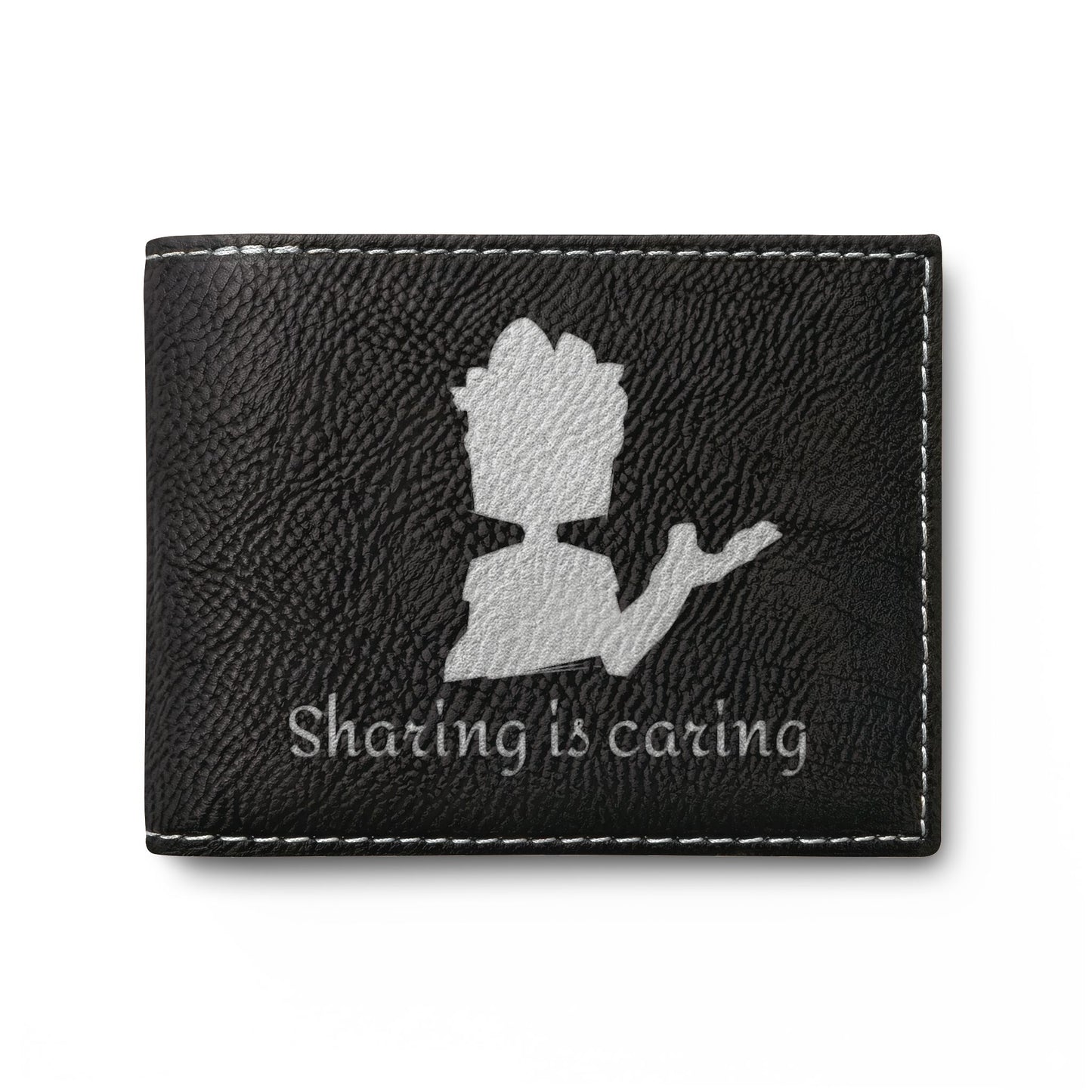 Sharing Is Caring Bi-Fold Wallet