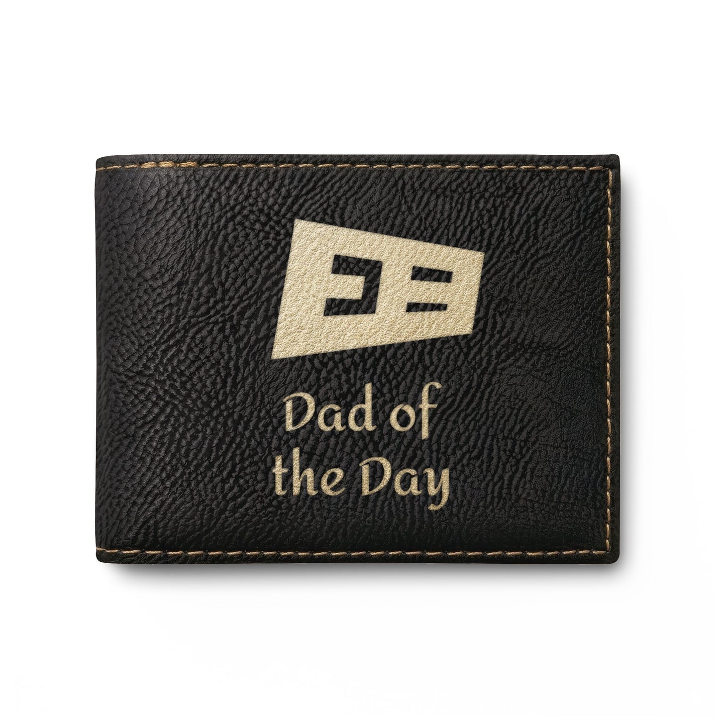 Father's Day Bi-Fold Wallet with Flip — Dad Wallet