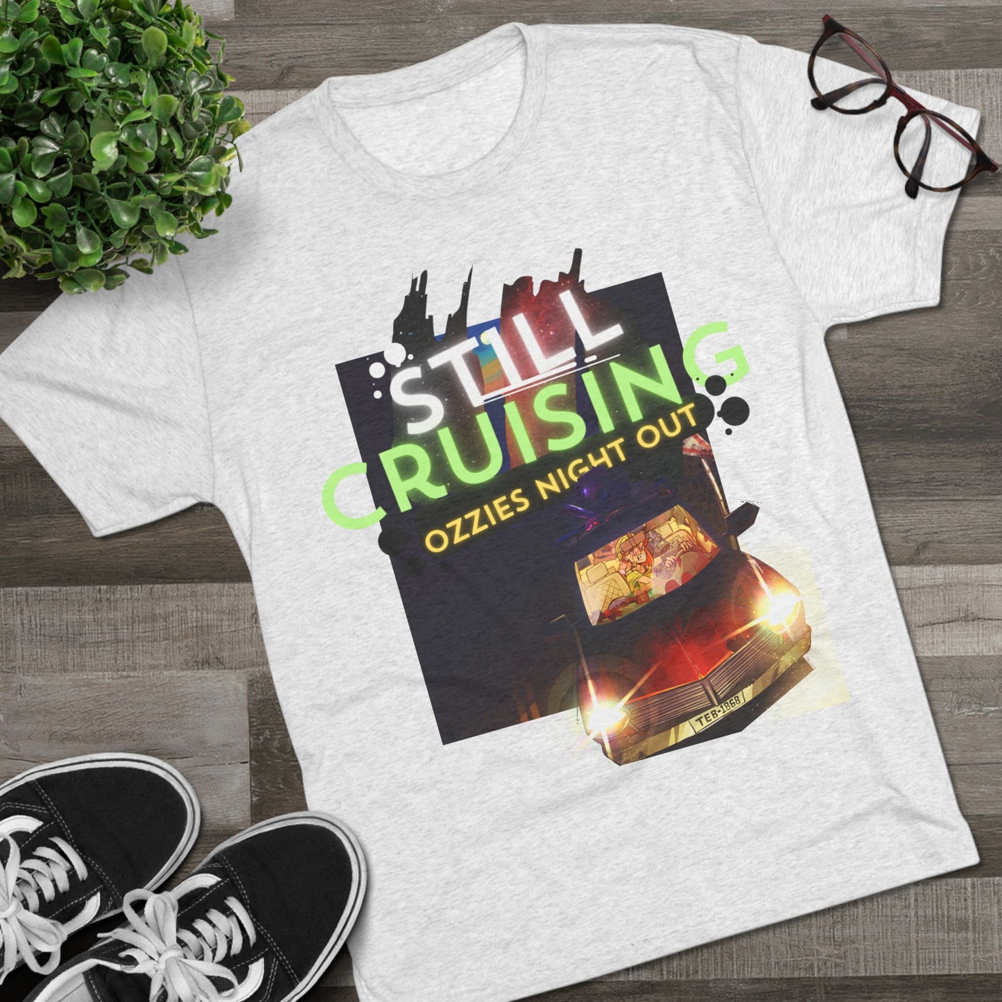 Still Cruising | Unisex Tri-Blend Crew Tee