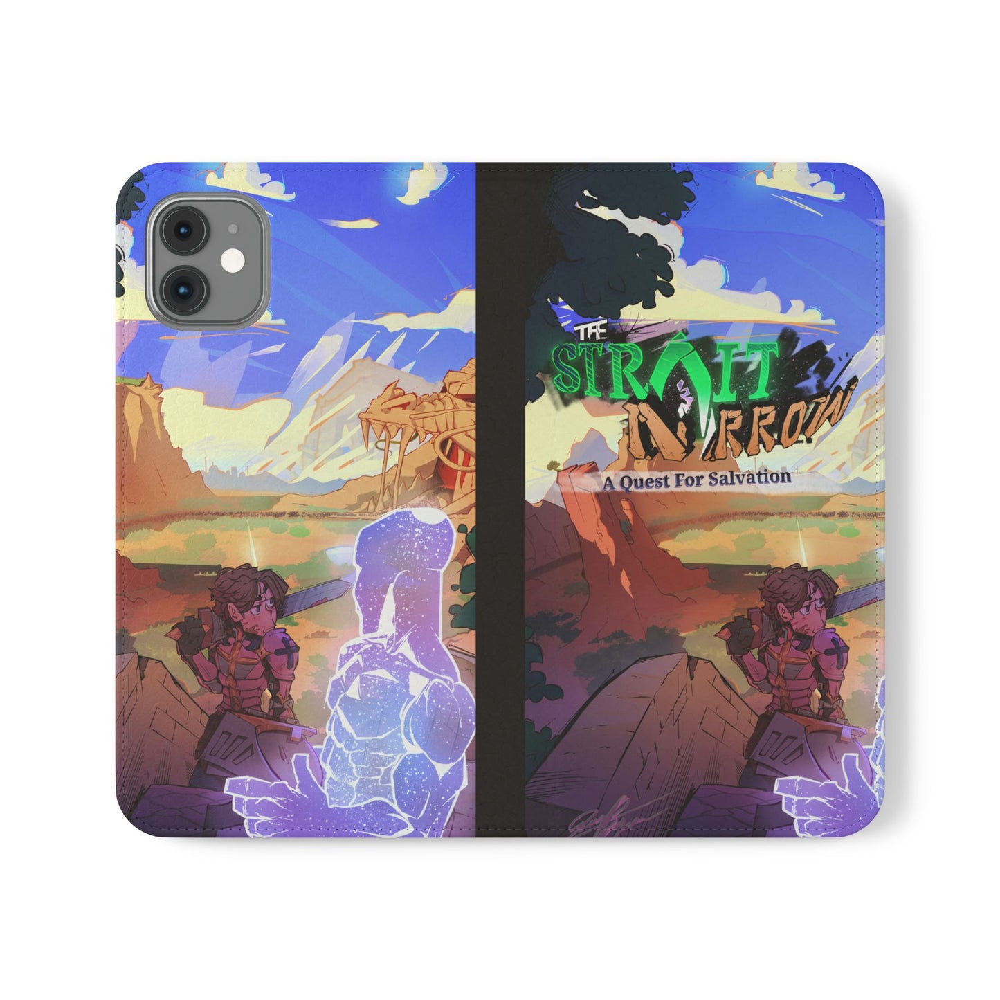 Strait and Narrow | Flip Phone Case