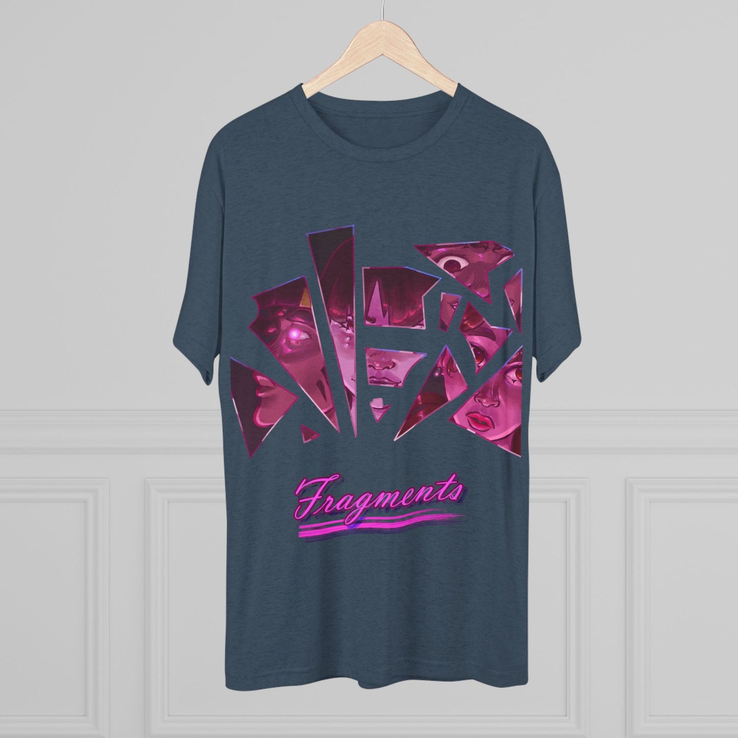 Fragments - Unisex Tri-Blend Crew Tee