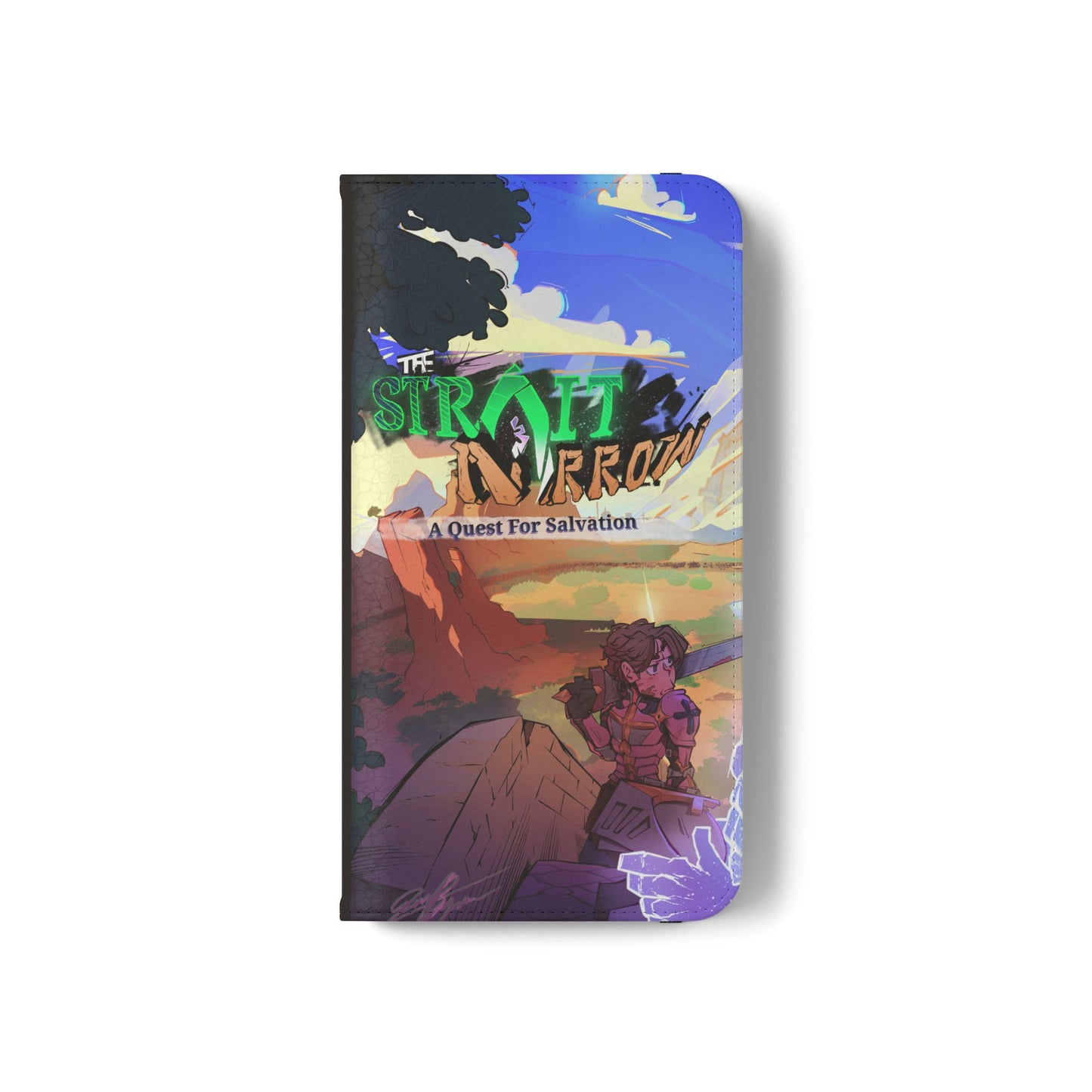 Strait and Narrow | Flip Phone Case