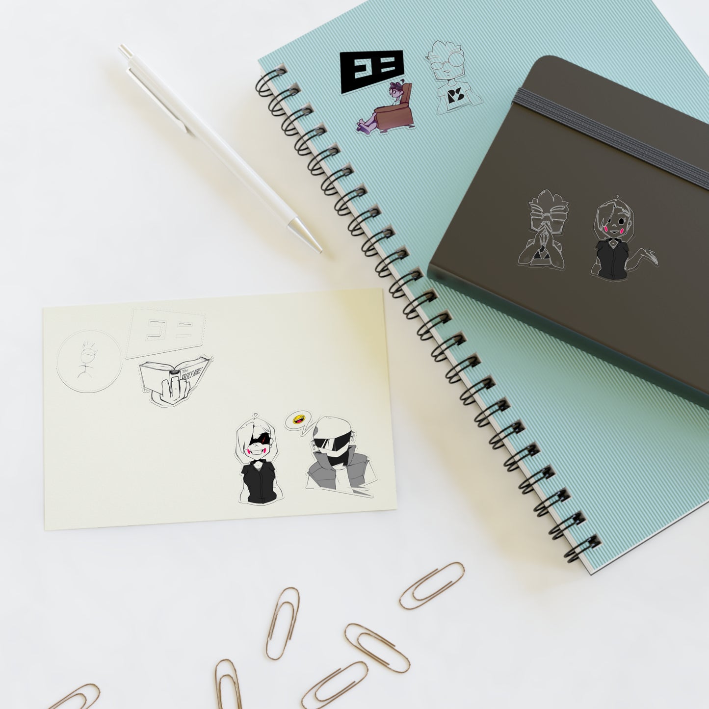 Skitairion Characters | Sticker Sheets | Set #1
