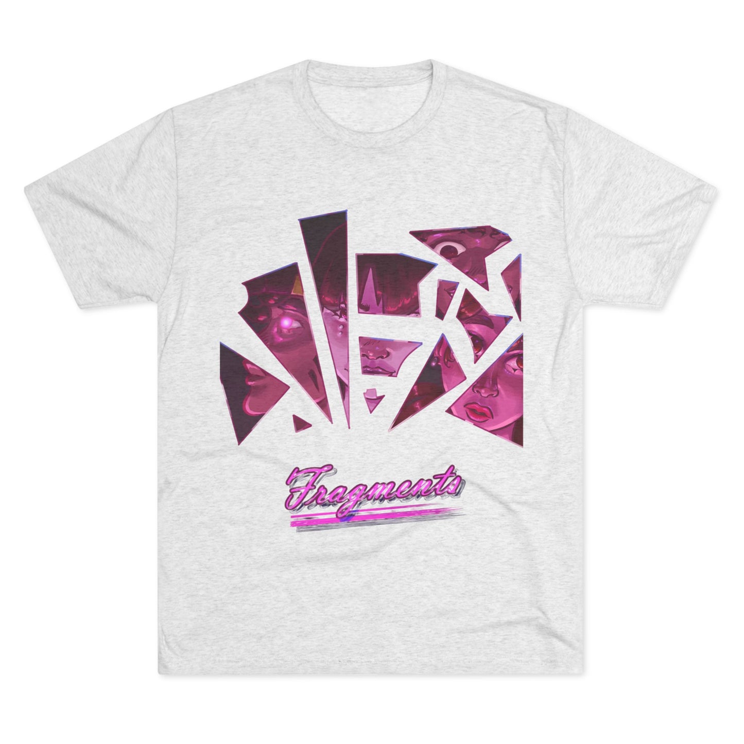 Fragments - Unisex Tri-Blend Crew Tee