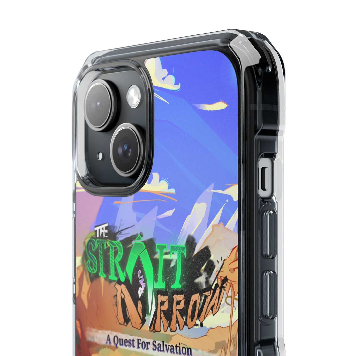 Strait and Narrow Phone Case | Magnetic Clear Impact Case