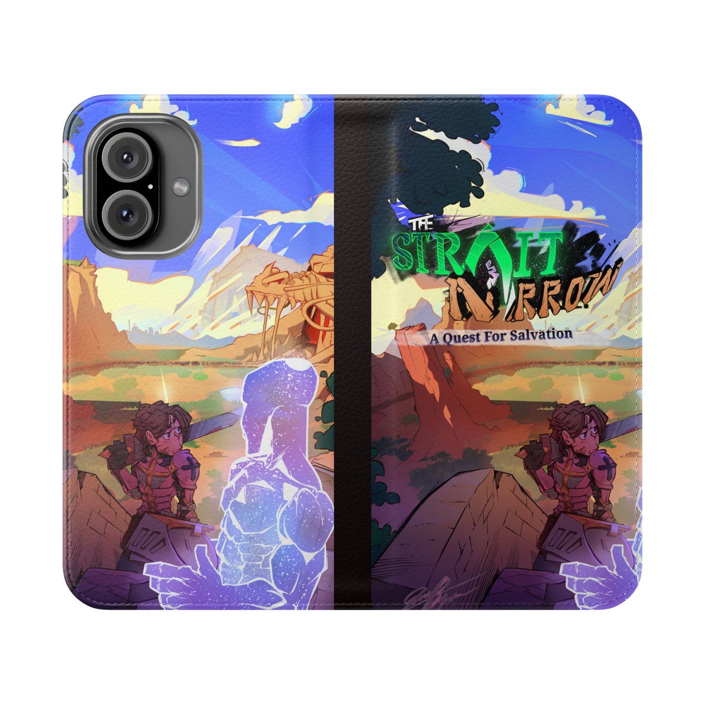 Strait and Narrow | Flip Phone Case