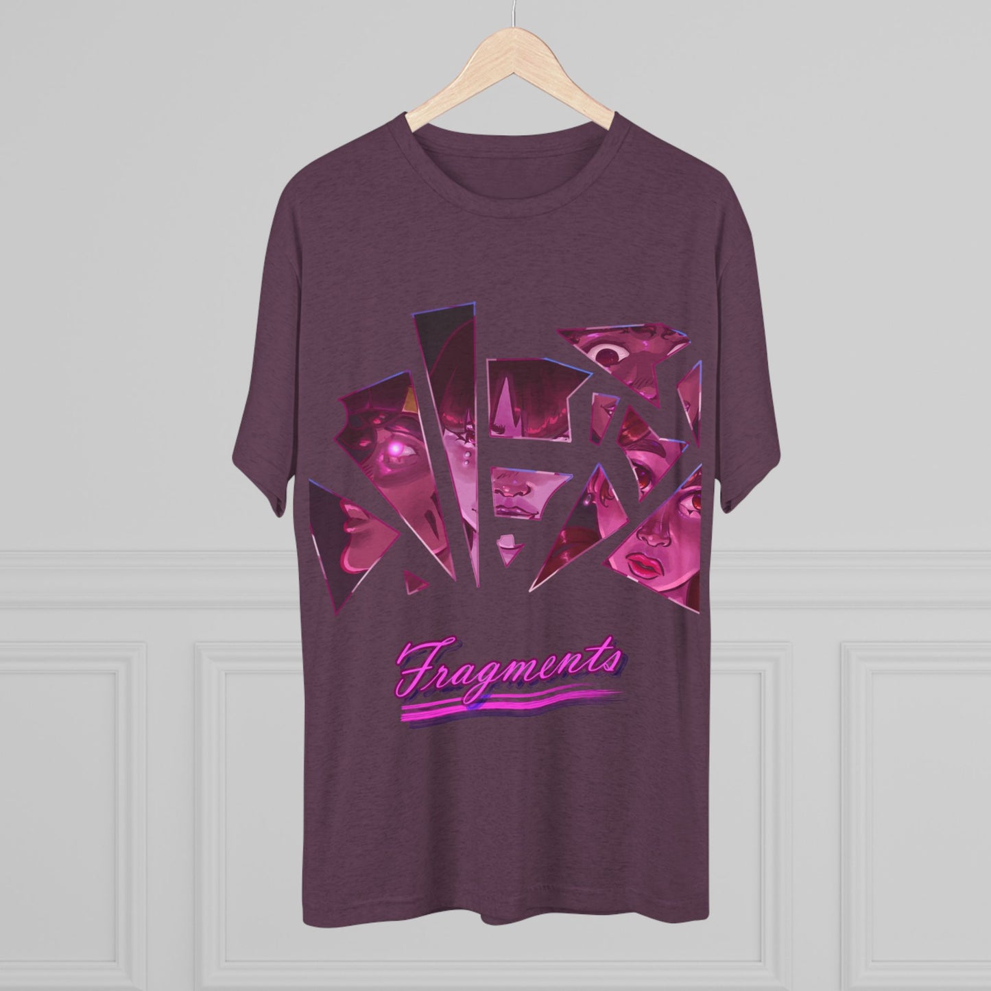 Fragments - Unisex Tri-Blend Crew Tee