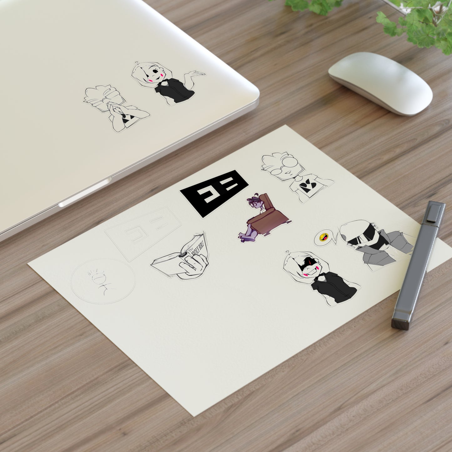 Skitairion Characters | Sticker Sheets | Set #1