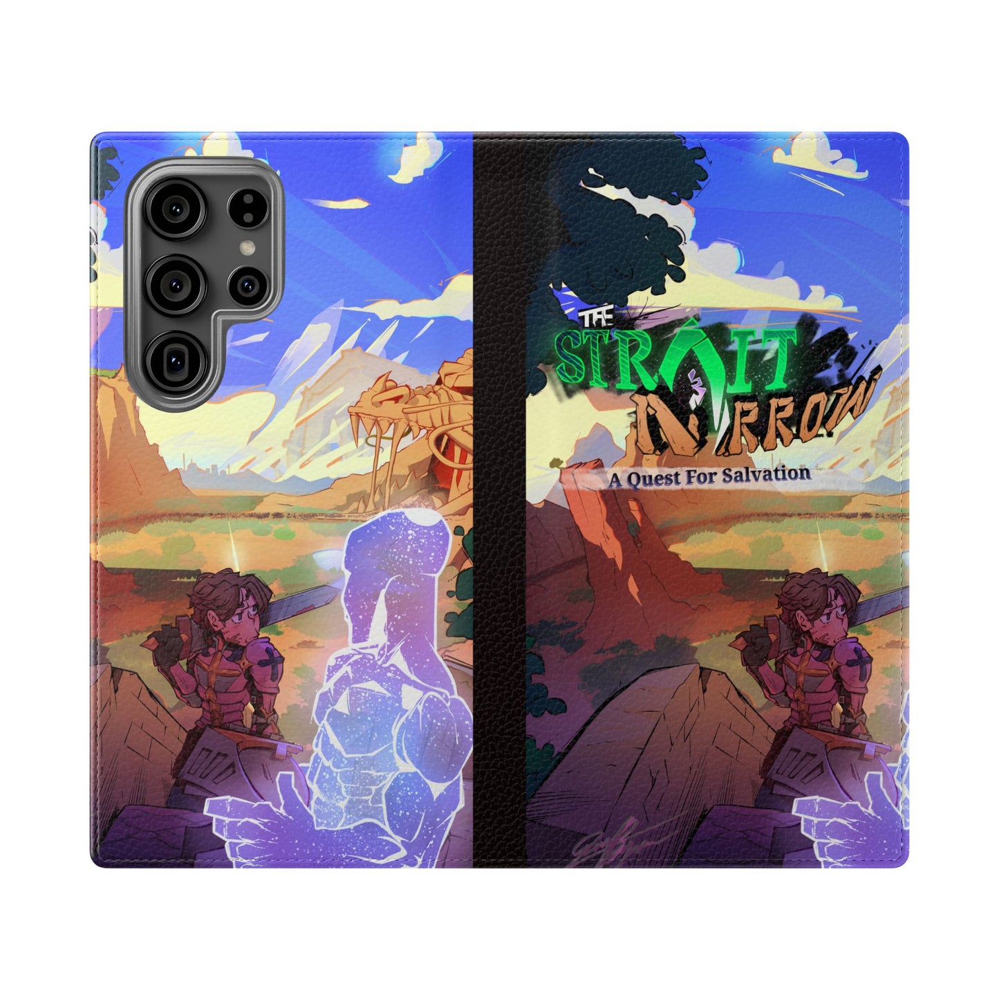 Strait and Narrow | Flip Phone Case