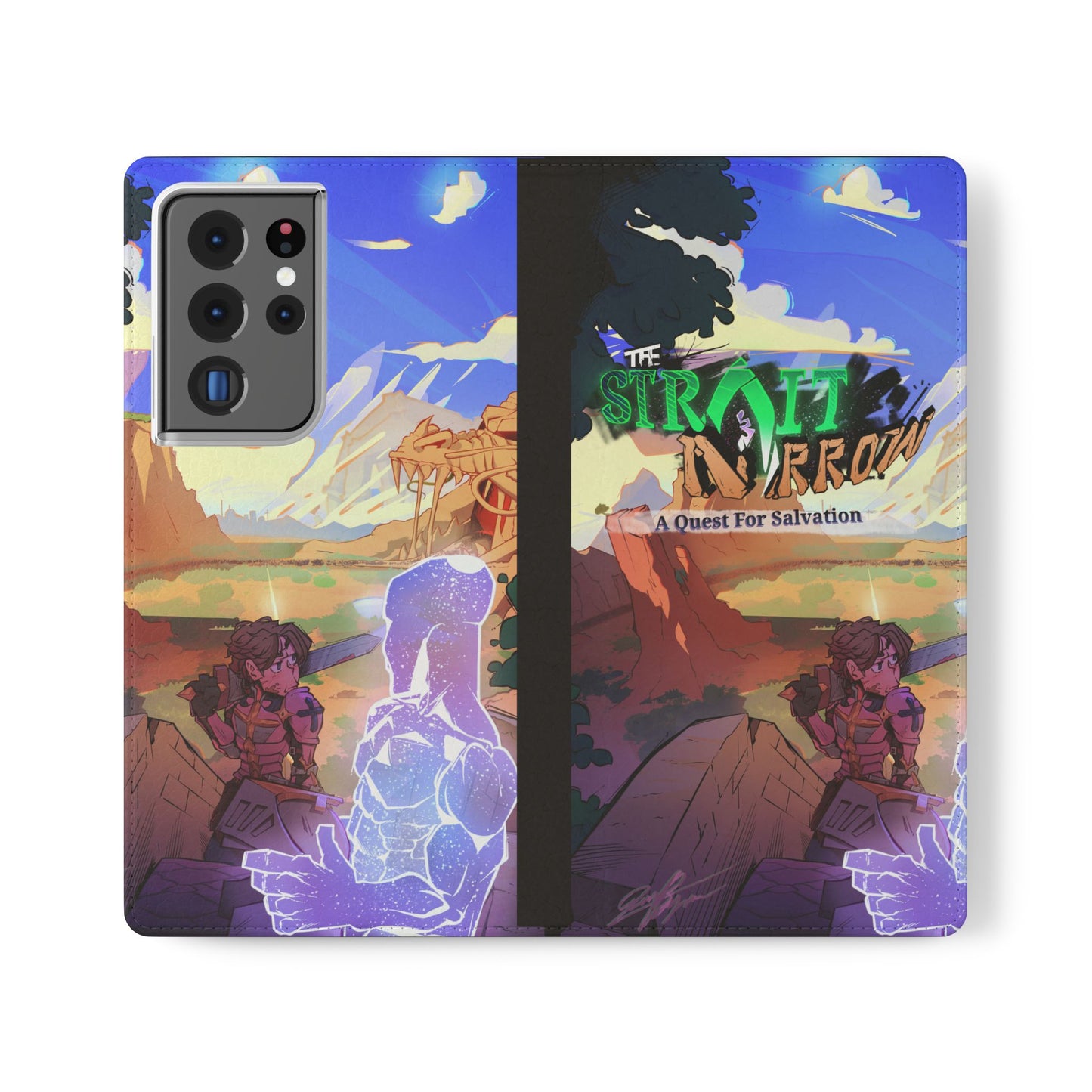 Strait and Narrow | Flip Phone Case
