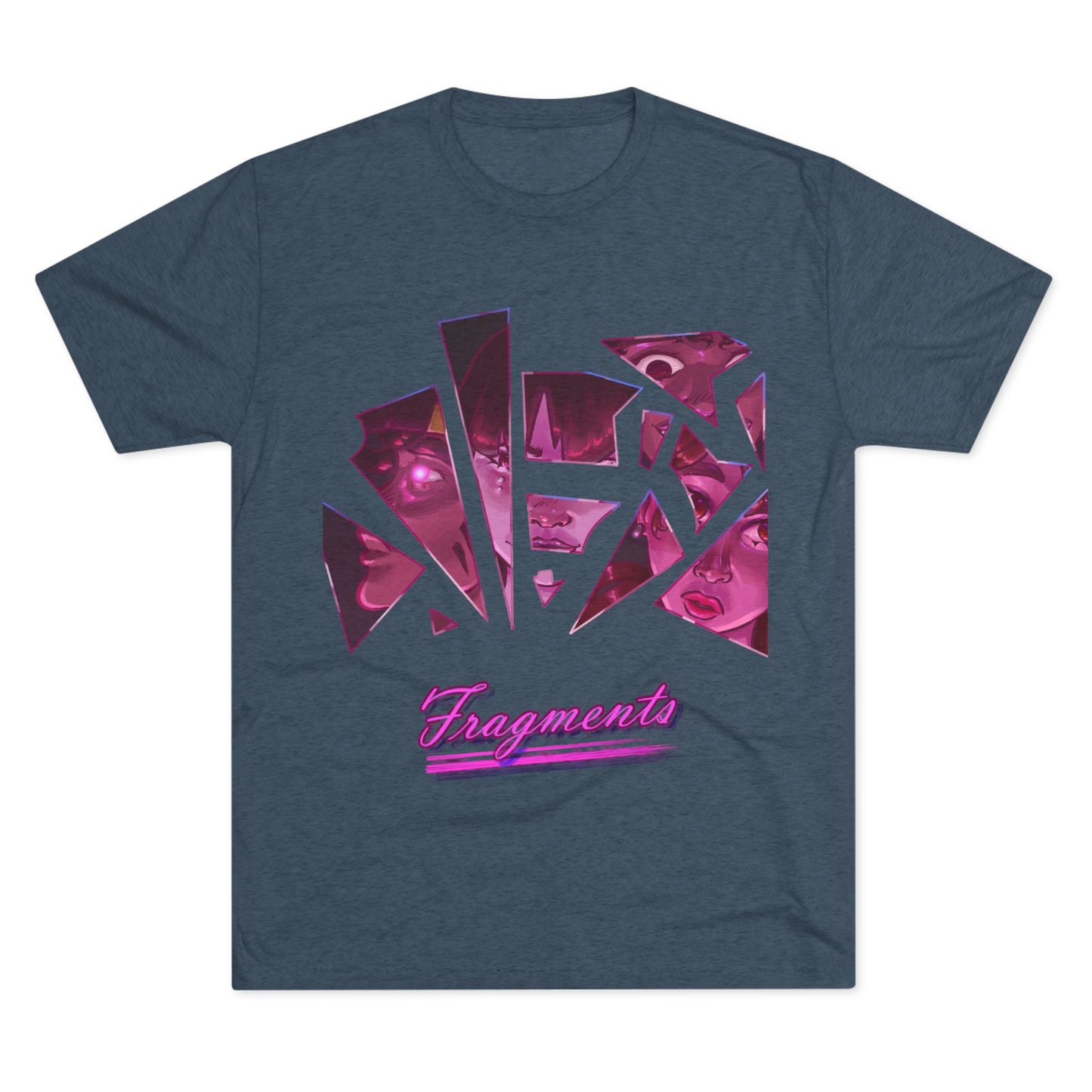Fragments - Unisex Tri-Blend Crew Tee