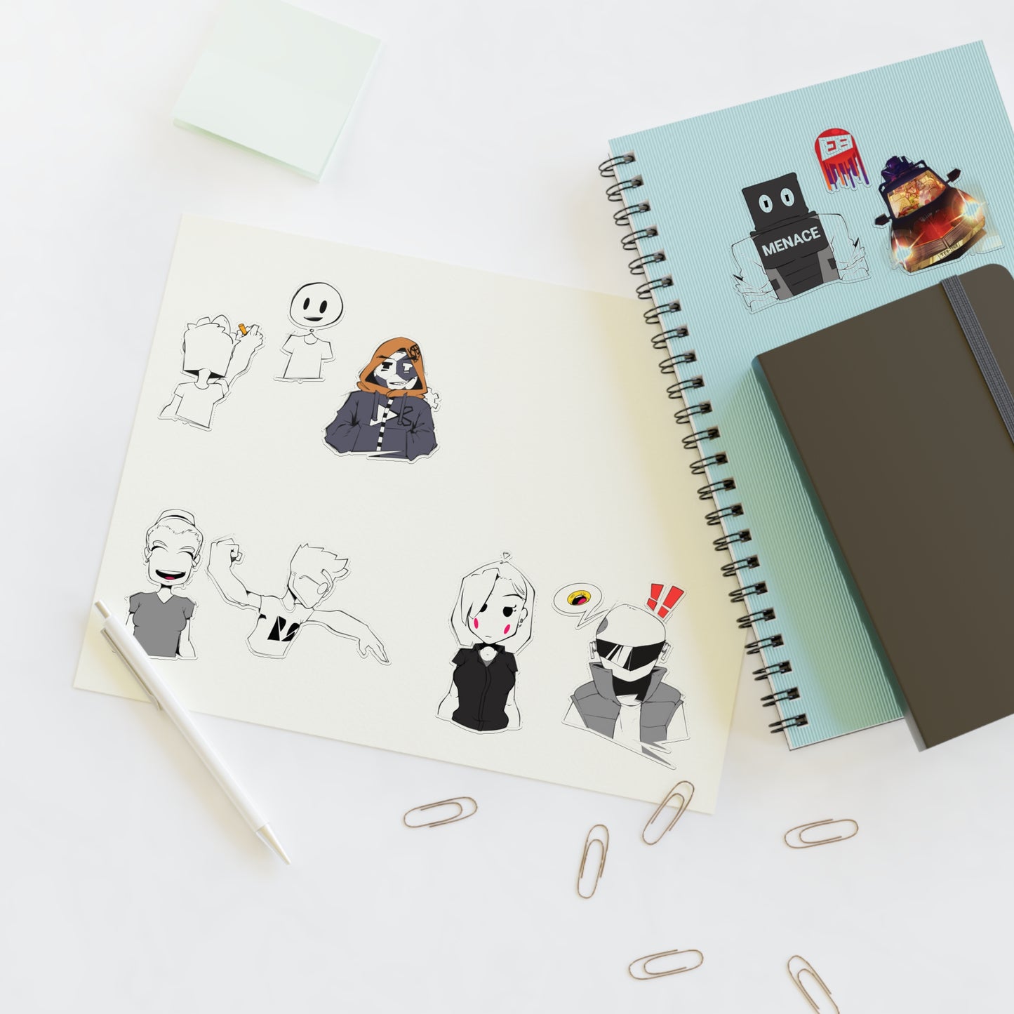 Skitairion Characters | Sticker Sheets | Set #2