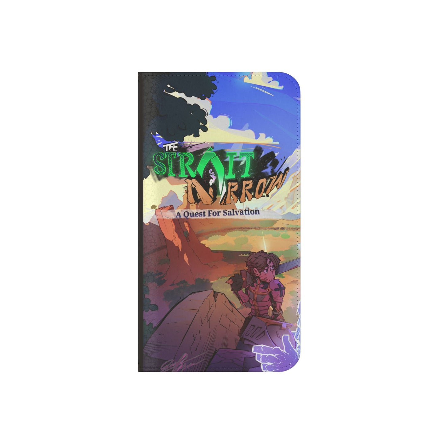 Strait and Narrow | Flip Phone Case