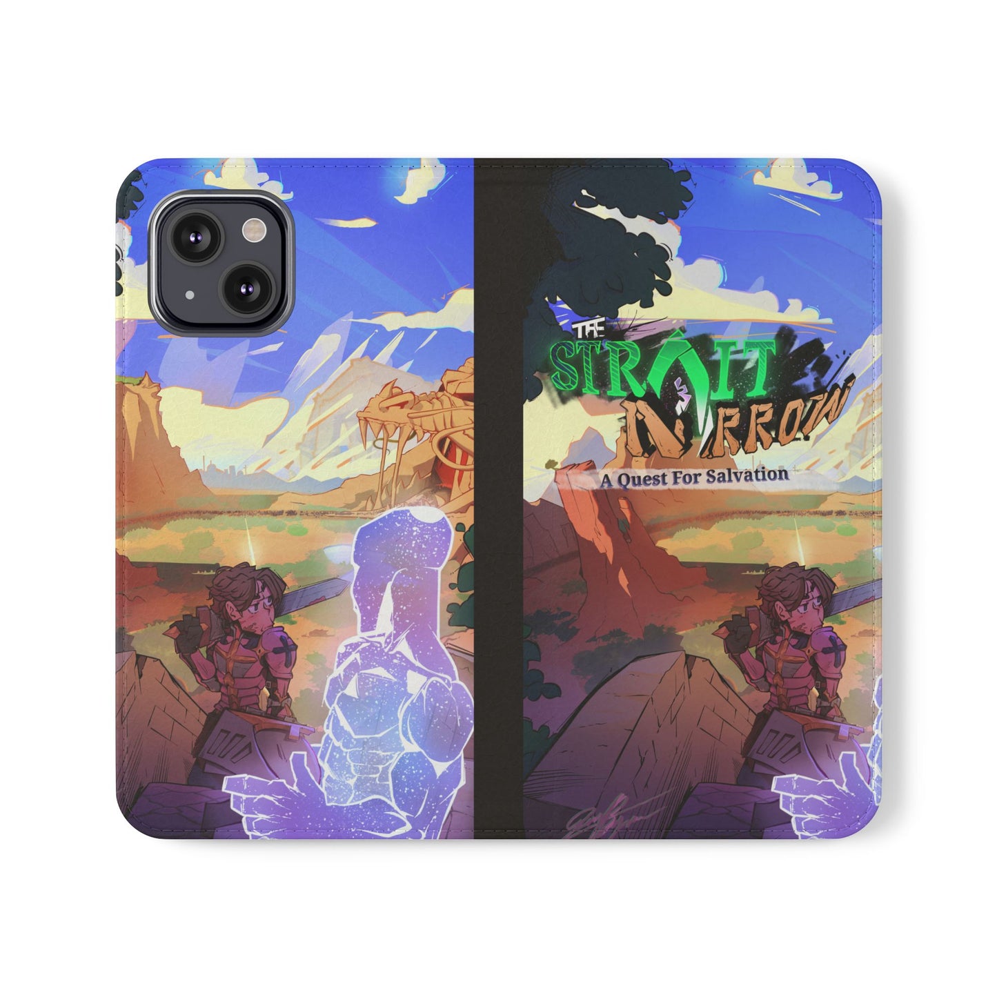 Strait and Narrow | Flip Phone Case