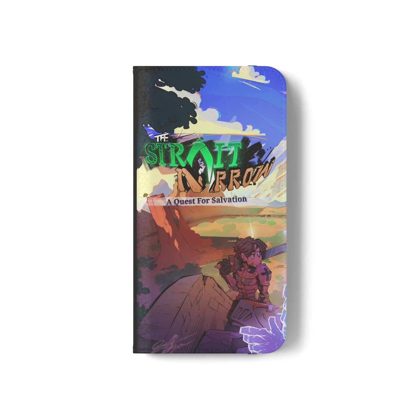 Strait and Narrow | Flip Phone Case