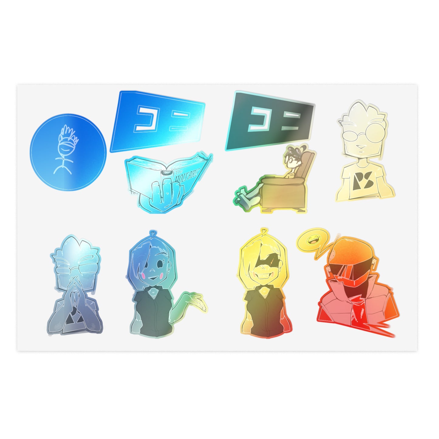 Skitairion Characters | Sticker Sheets | Set #1