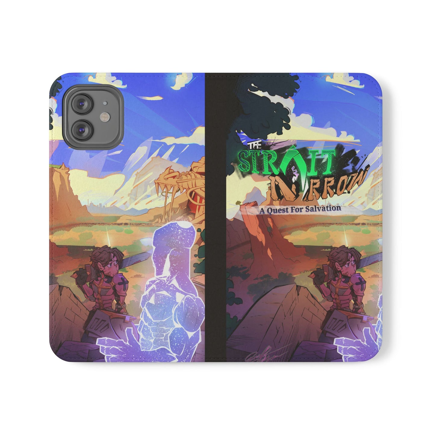 Strait and Narrow | Flip Phone Case