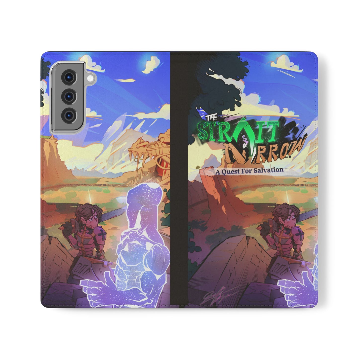 Strait and Narrow | Flip Phone Case