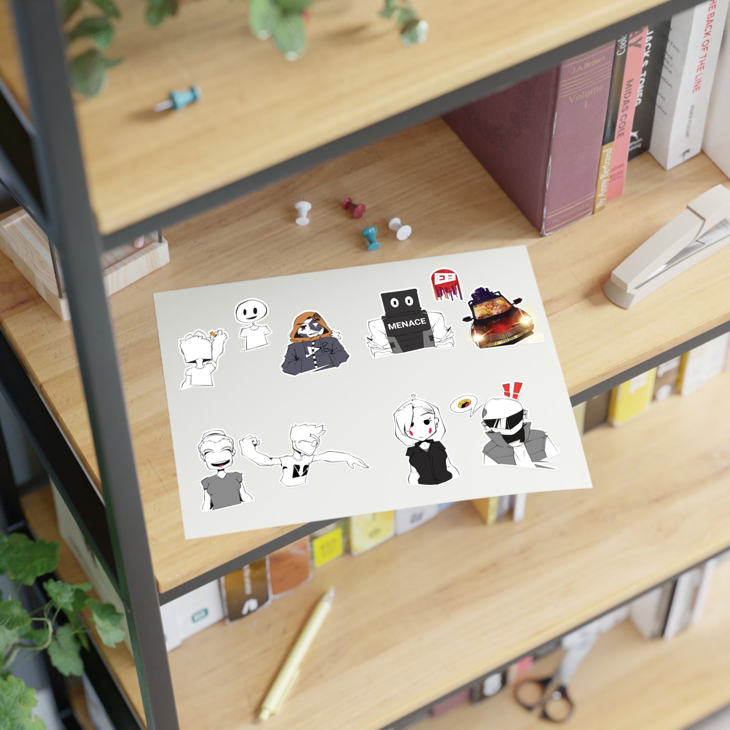 Skitairion Characters | Sticker Sheets | Set #2