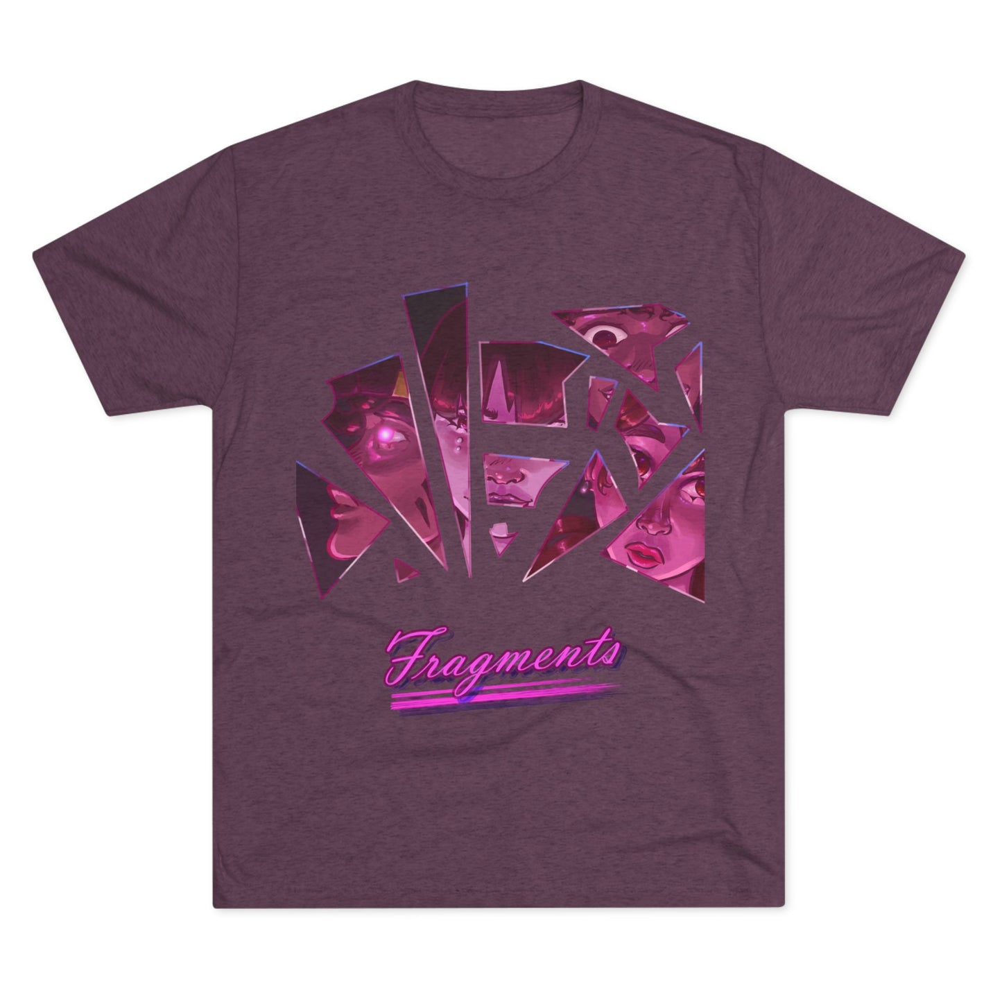 Fragments - Unisex Tri-Blend Crew Tee