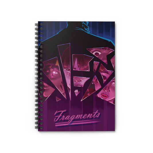 Fragments Spiral Notebook — Ruled Journal for Writers