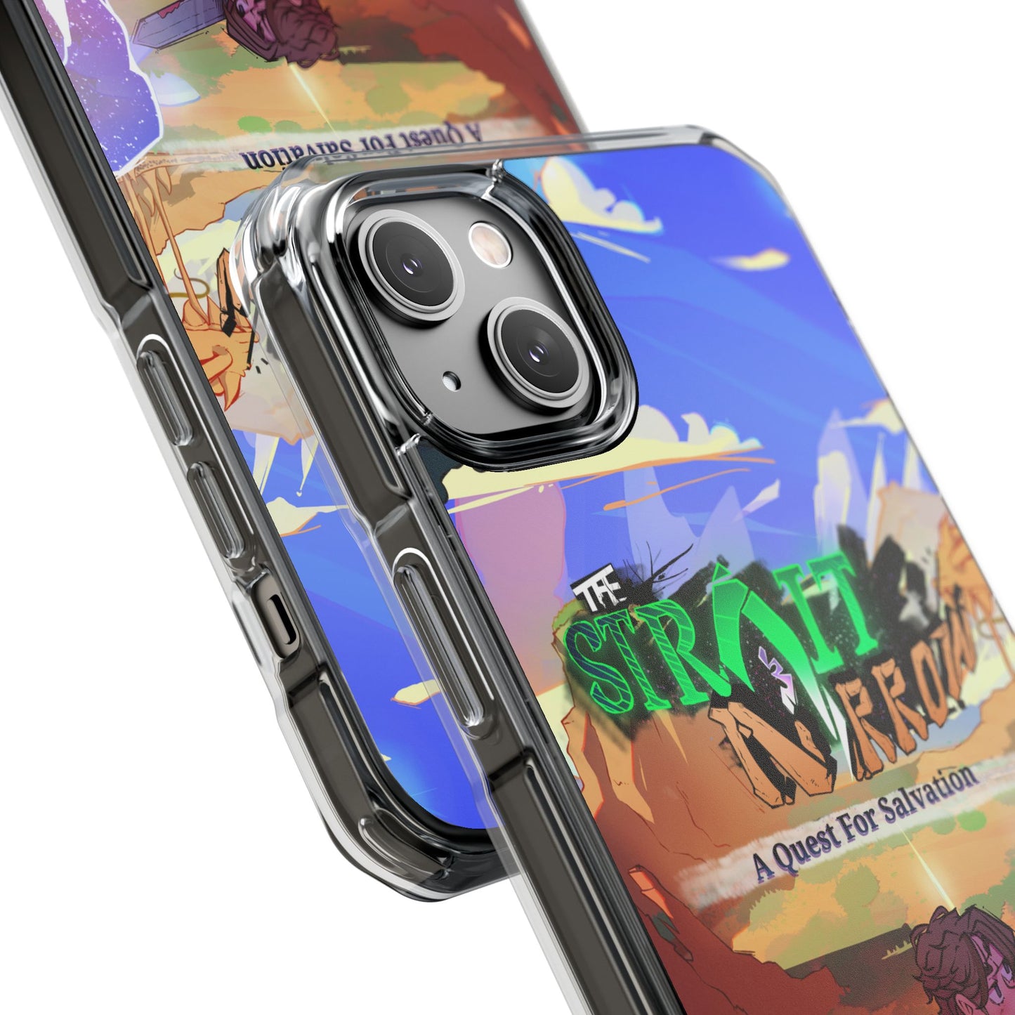 Strait and Narrow Phone Case | Magnetic Clear Impact Case