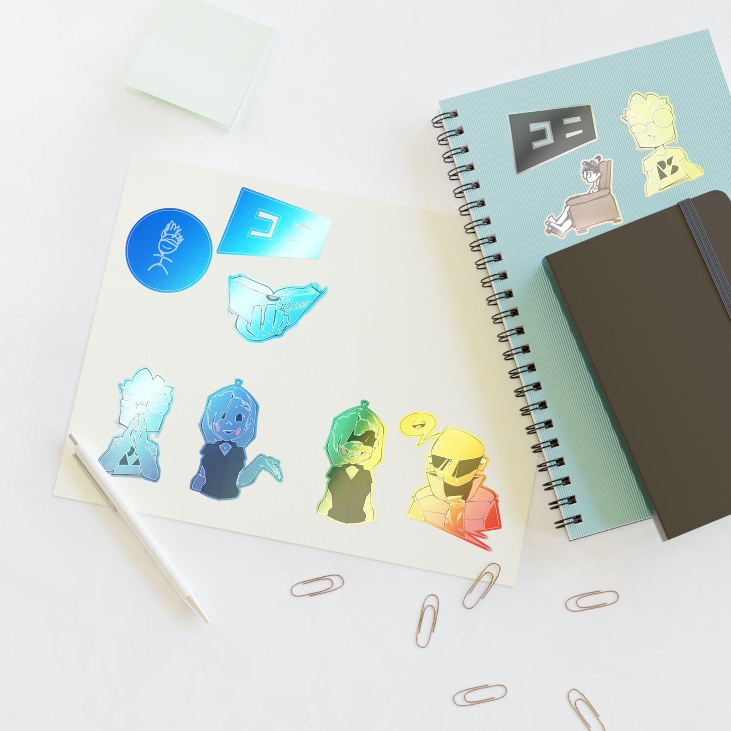 Skitairion Characters | Sticker Sheets | Set #1