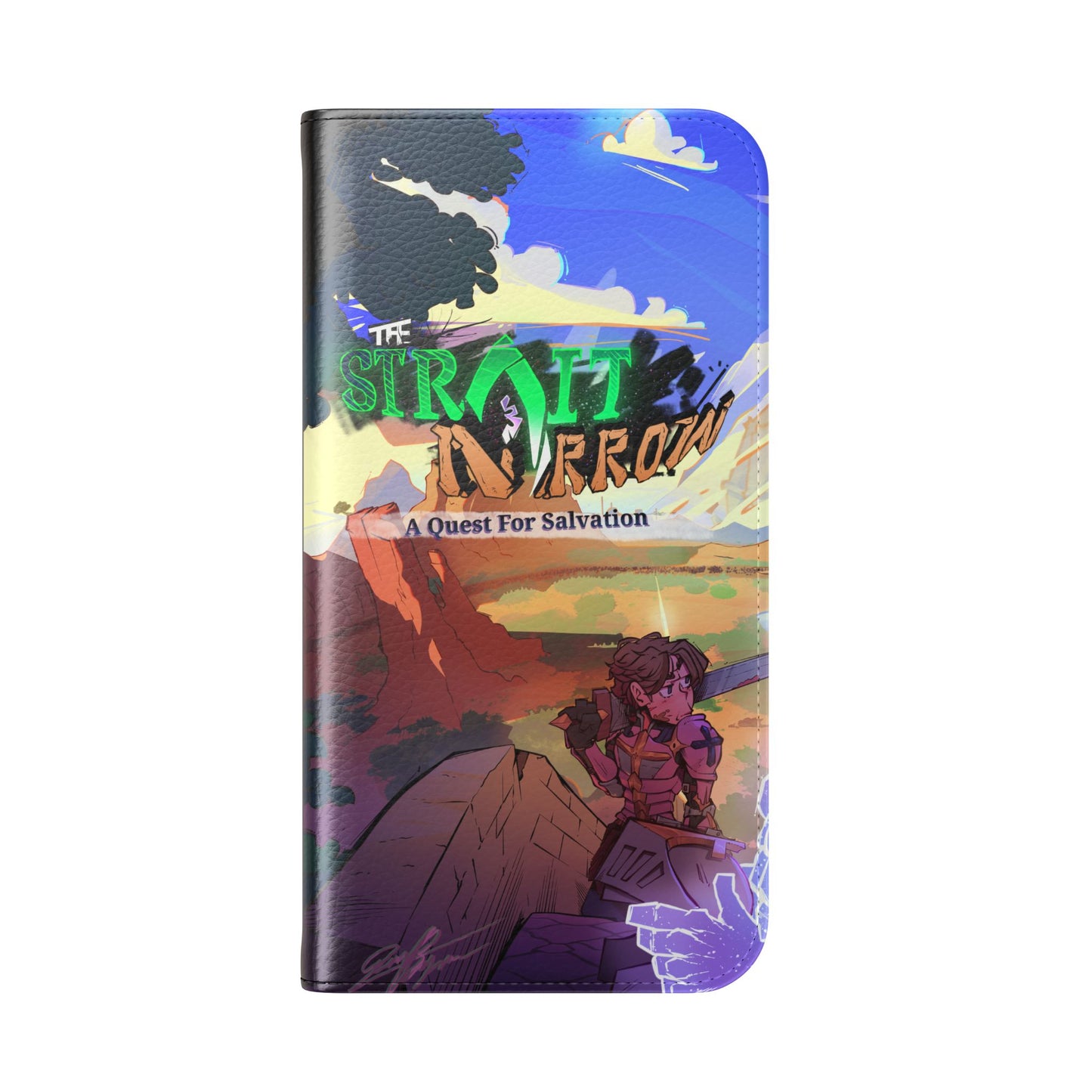 Strait and Narrow | Flip Phone Case
