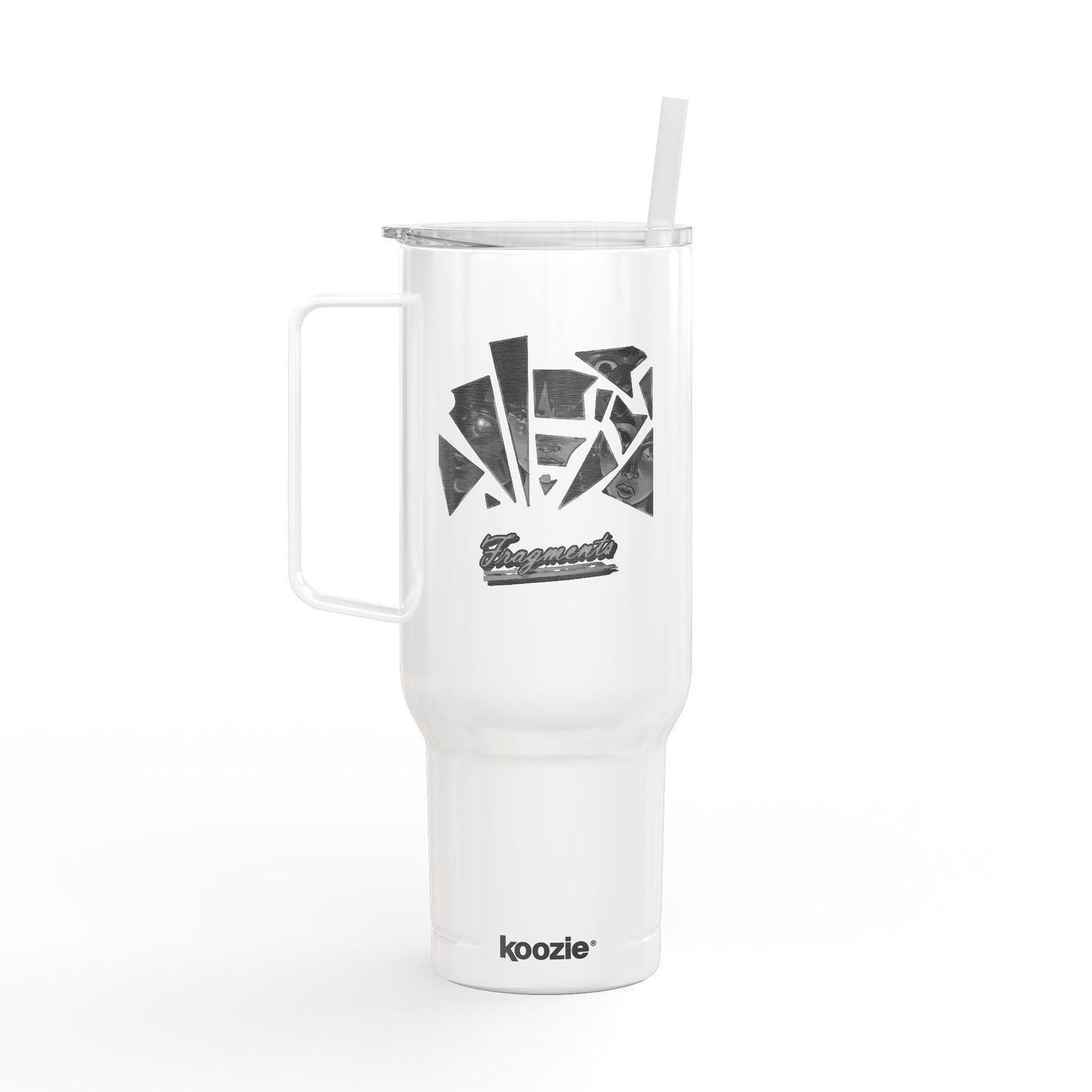 Fragments | Insulated Tumbler with Lid, 40oz (Engraving)