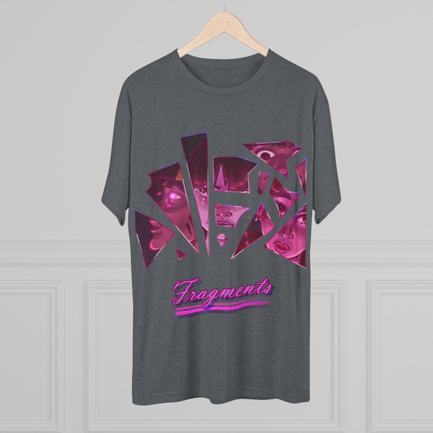 Fragments - Unisex Tri-Blend Crew Tee