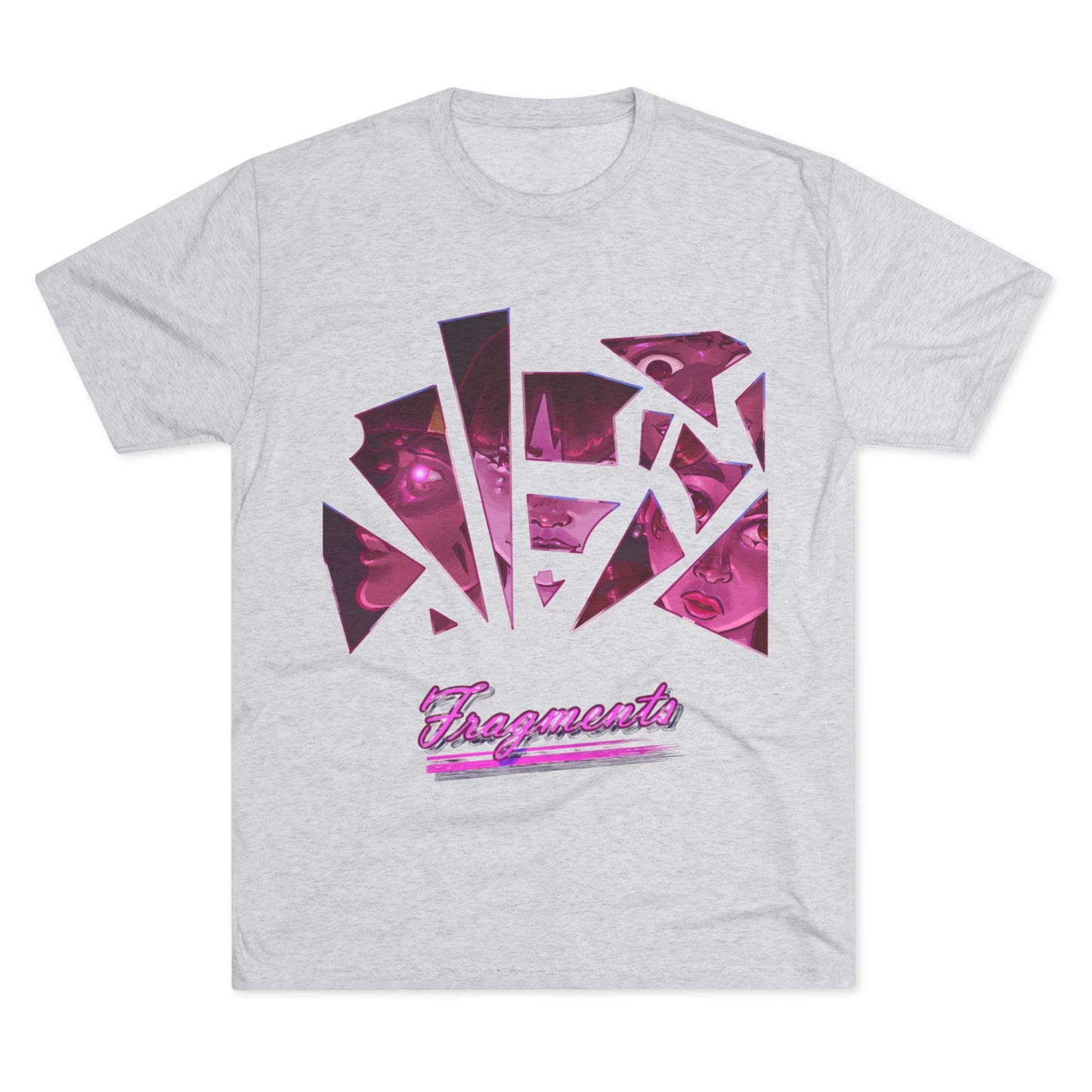 Fragments - Unisex Tri-Blend Crew Tee