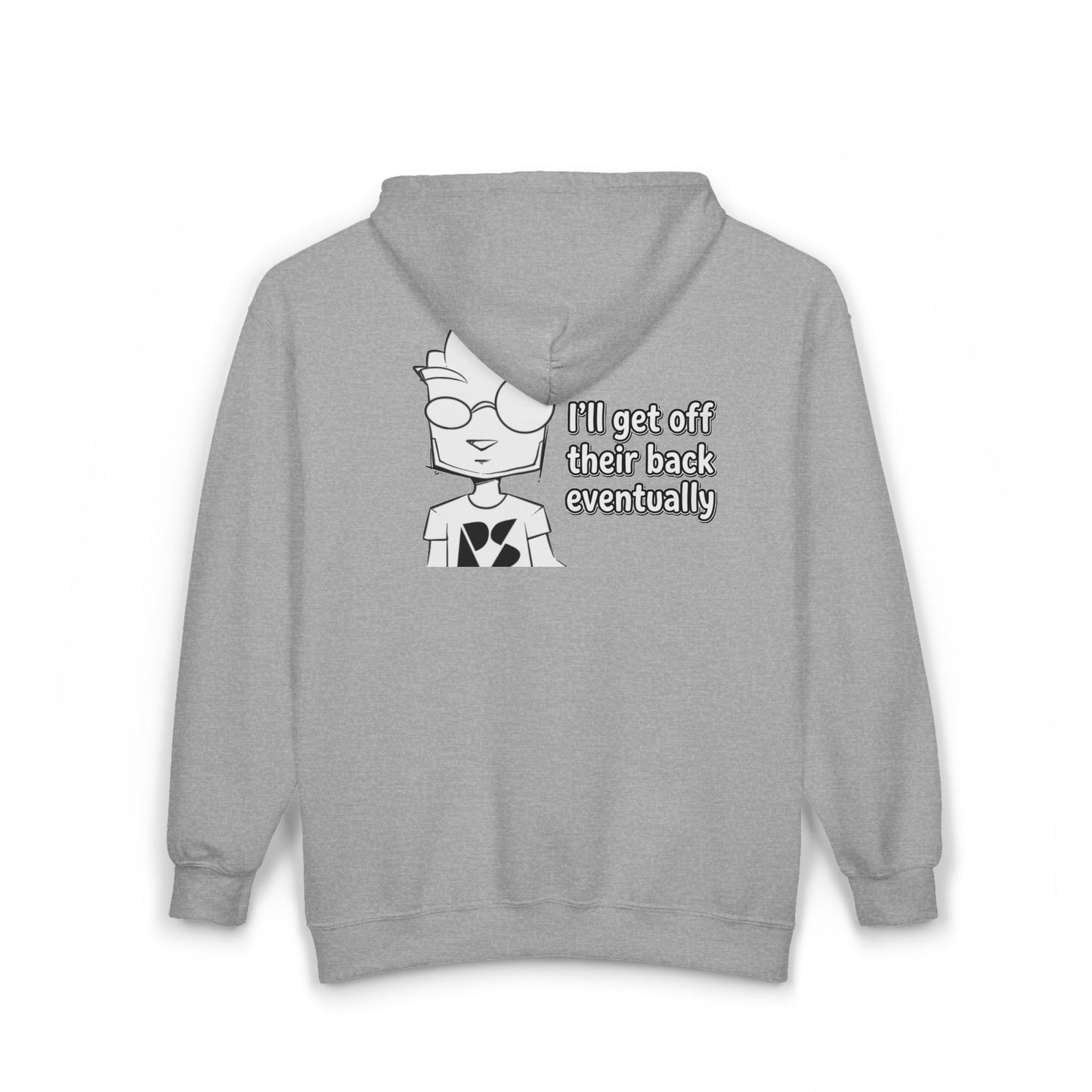 Off My Back Storyteller | Funny Zip Hoodie