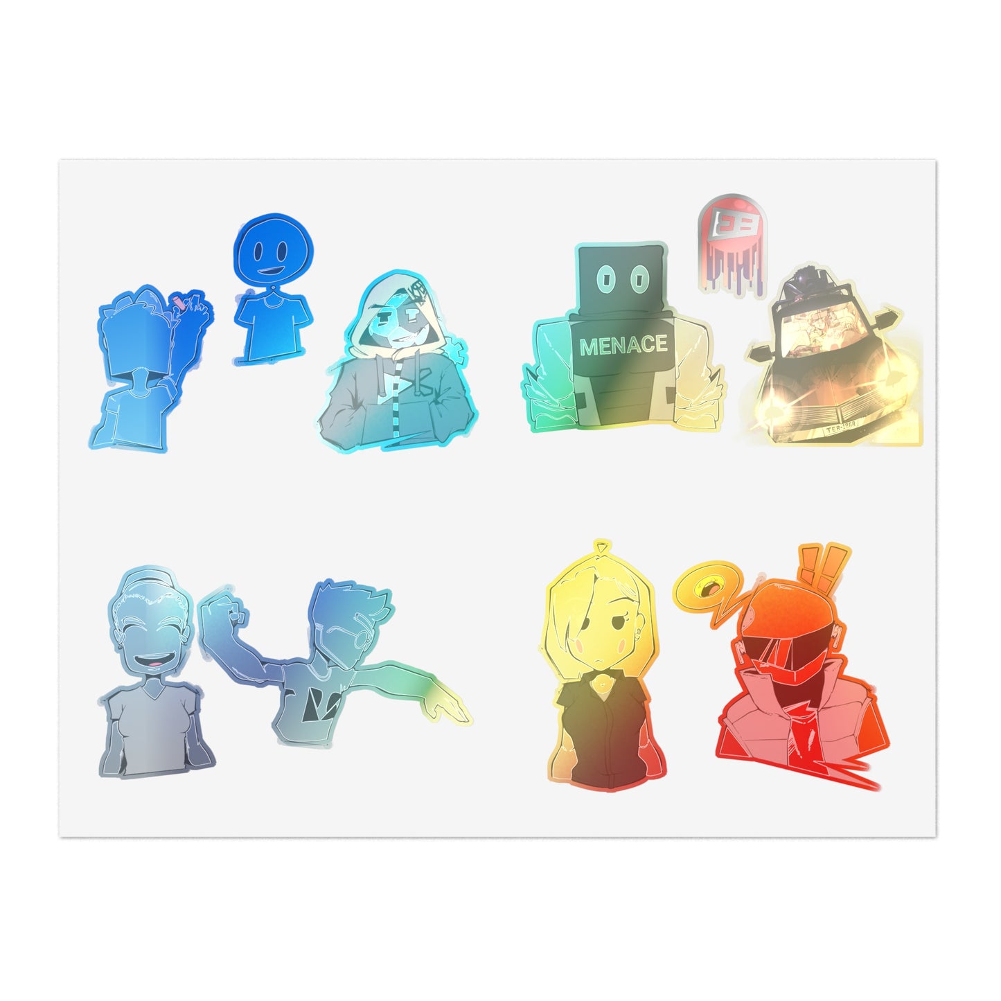 Skitairion Characters | Sticker Sheets | Set #2