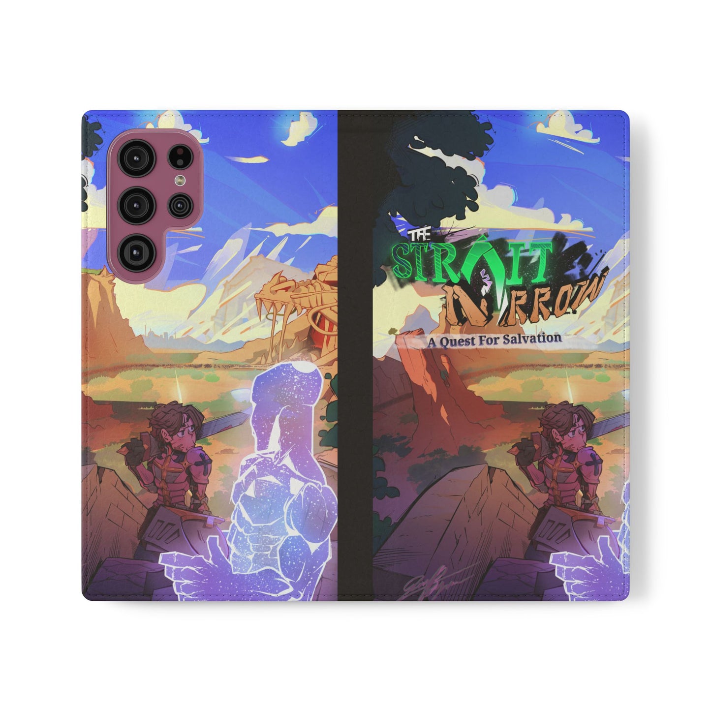 Strait and Narrow | Flip Phone Case