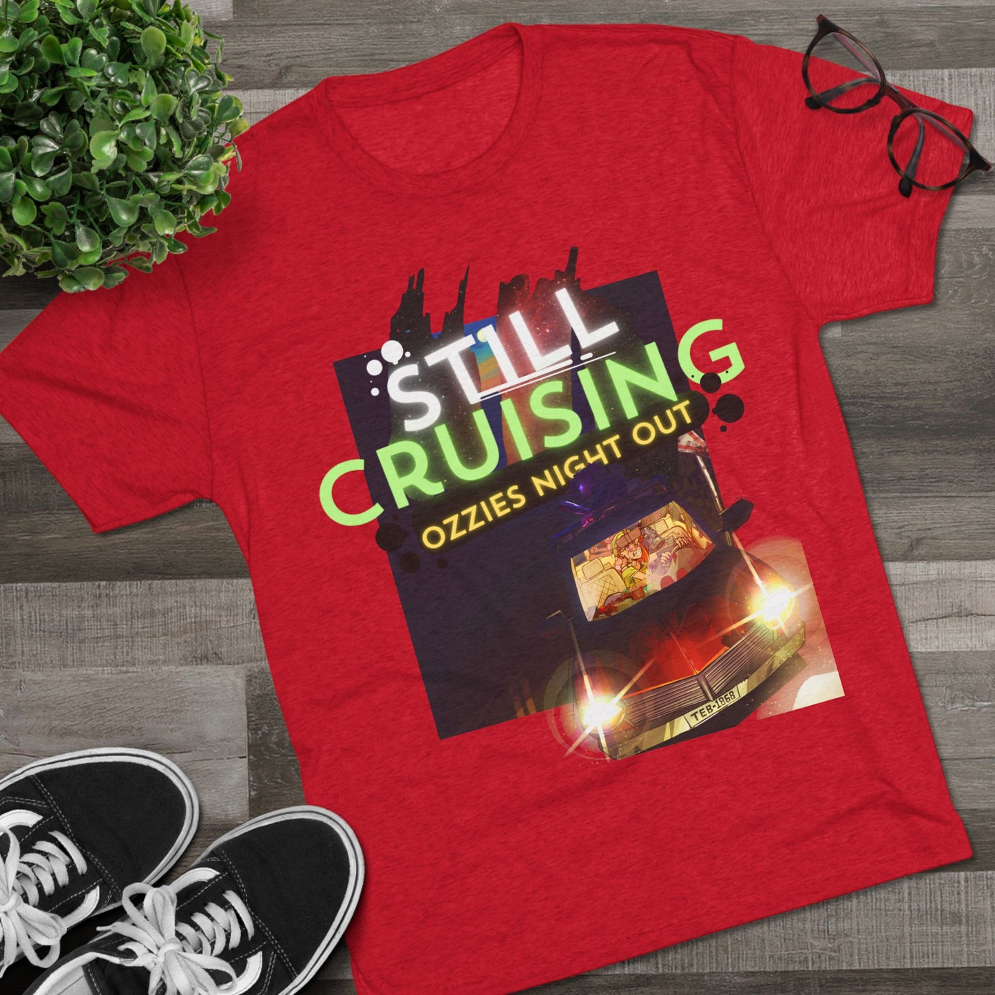 Still Cruising | Unisex Tri-Blend Crew Tee