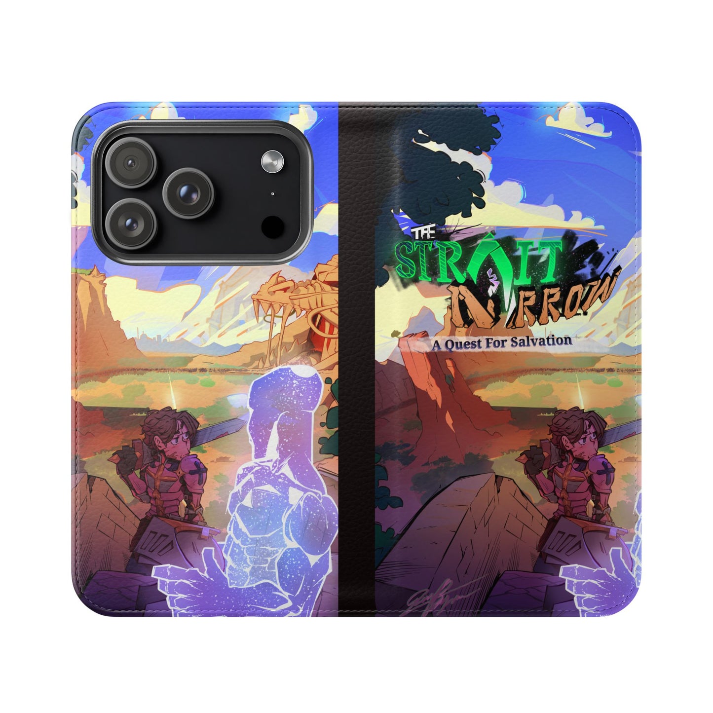 Strait and Narrow | Flip Phone Case