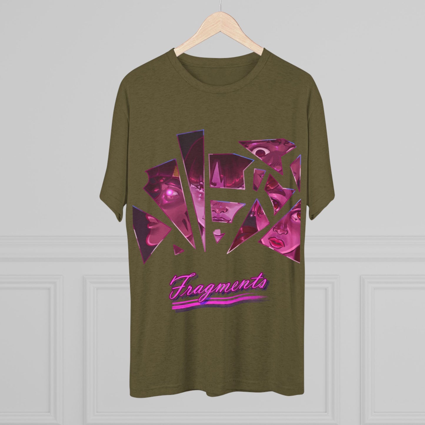 Fragments - Unisex Tri-Blend Crew Tee