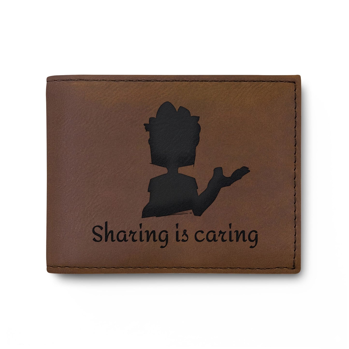 Sharing Is Caring Bi-Fold Wallet