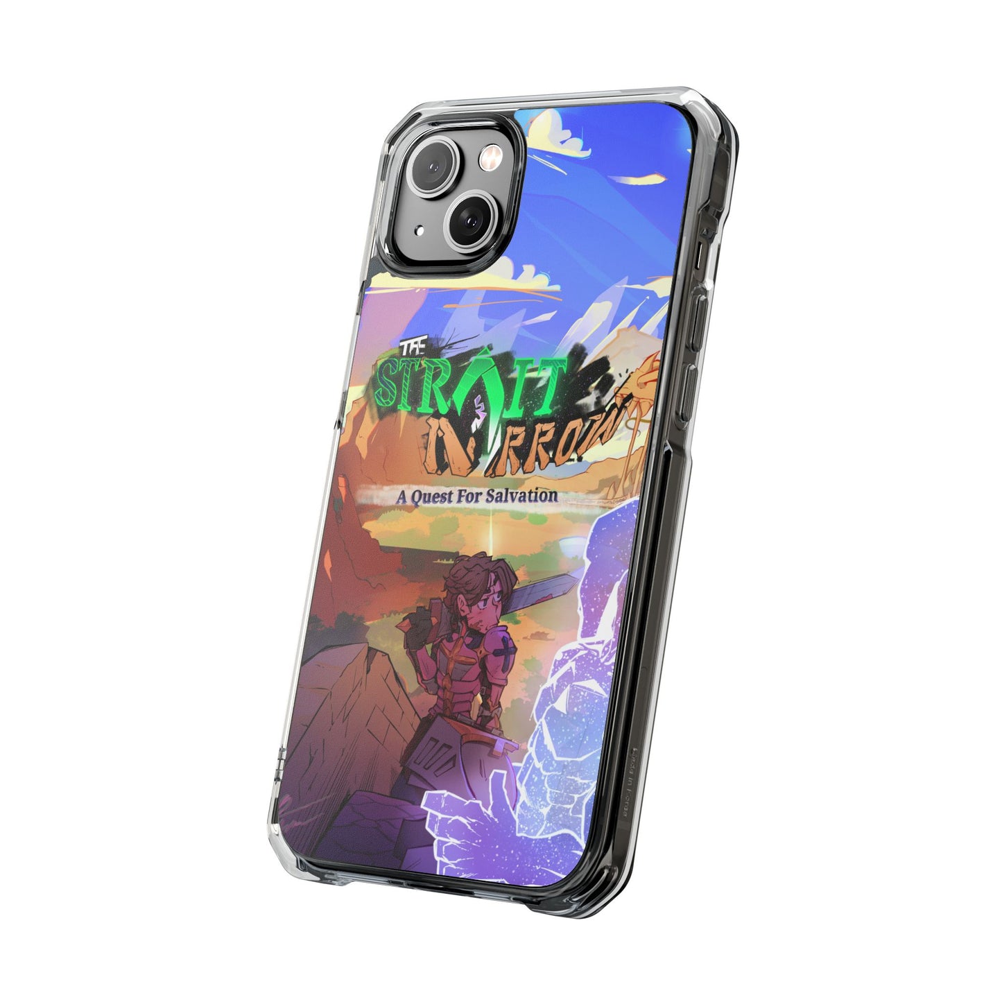 Strait and Narrow Phone Case | Magnetic Clear Impact Case
