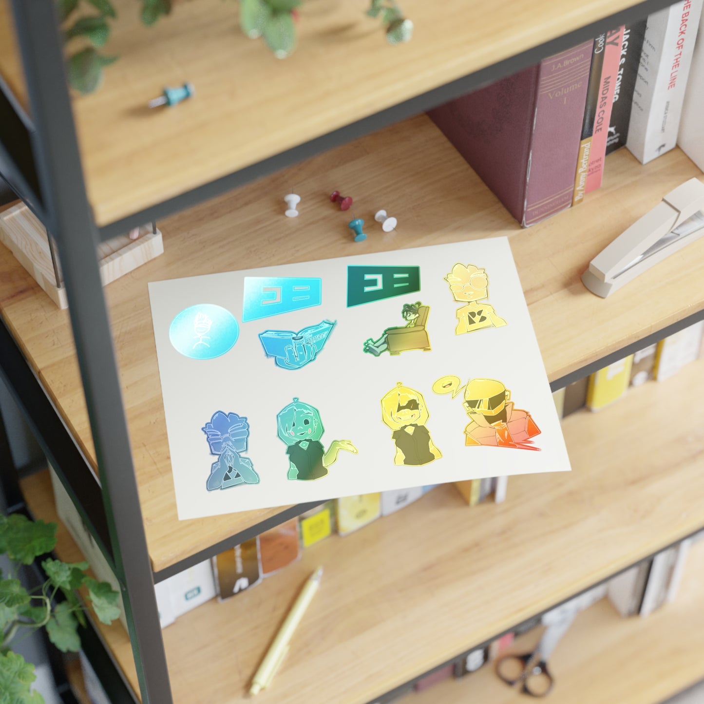 Skitairion Characters | Sticker Sheets | Set #1