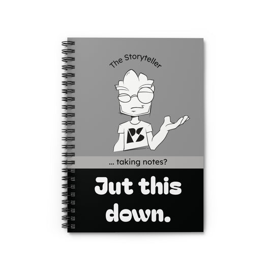 Silly Storyteller Spiral Notebook — Ruled Writing Journal for Kids & Creative Writers