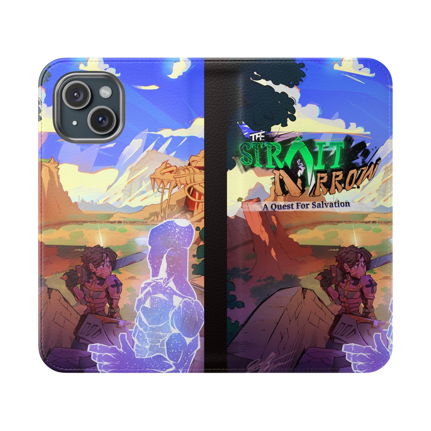 Strait and Narrow | Flip Phone Case