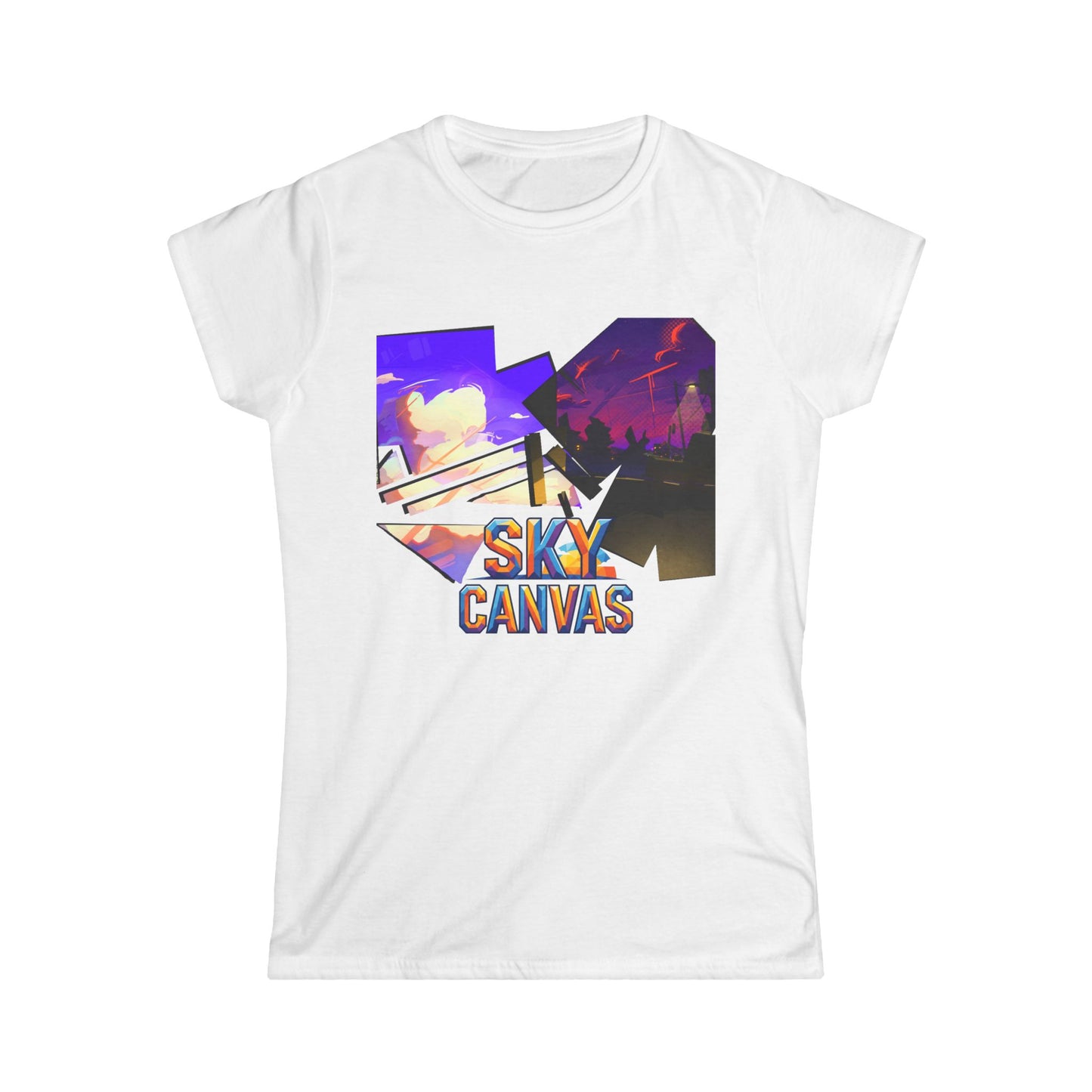 Sky Canvas Women's Tee | Sky Gazing Nature Graphic