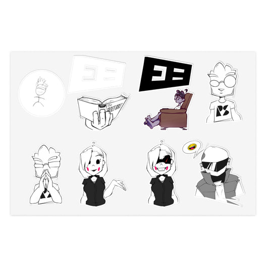 Skitairion Characters | Sticker Sheets | Set #1