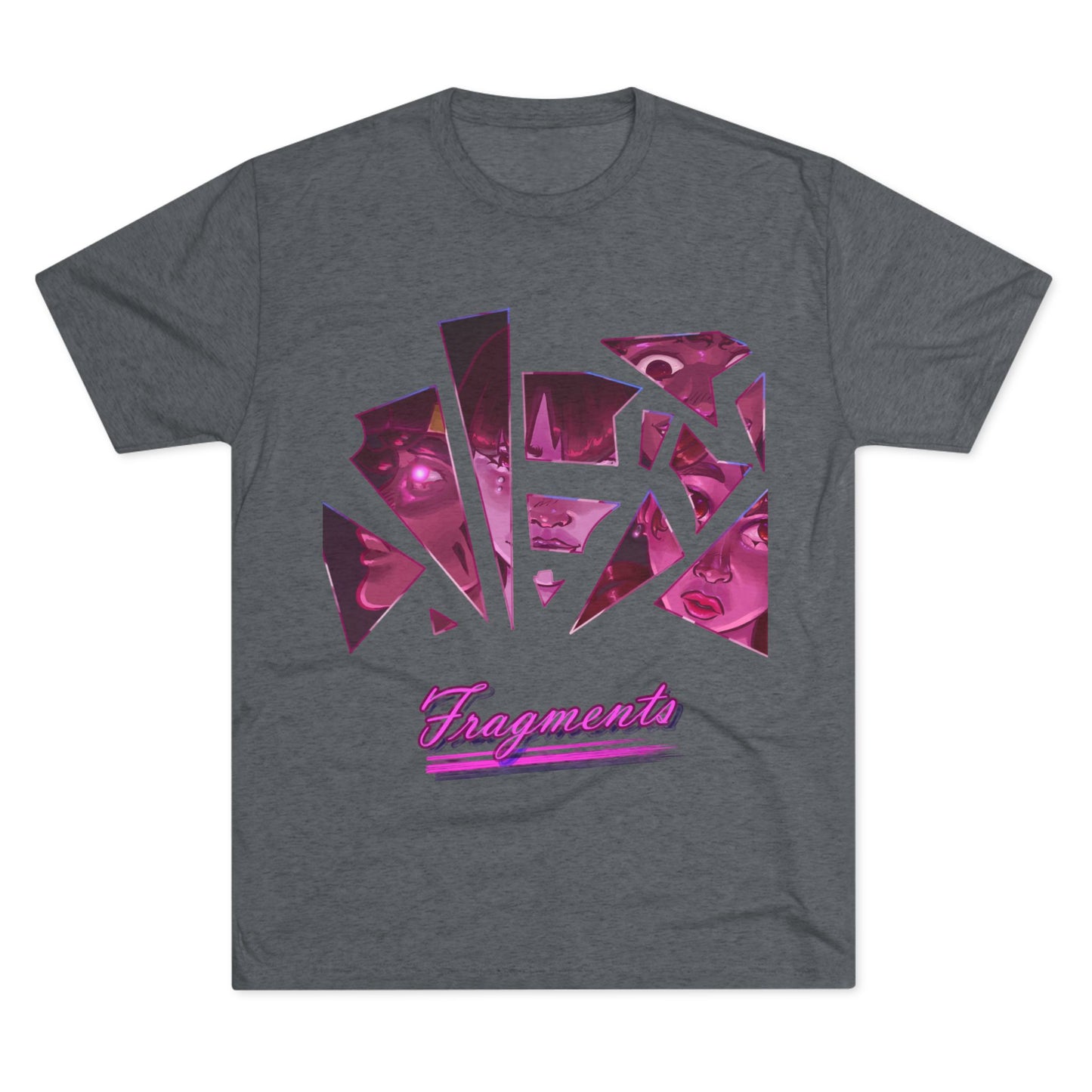 Fragments - Unisex Tri-Blend Crew Tee