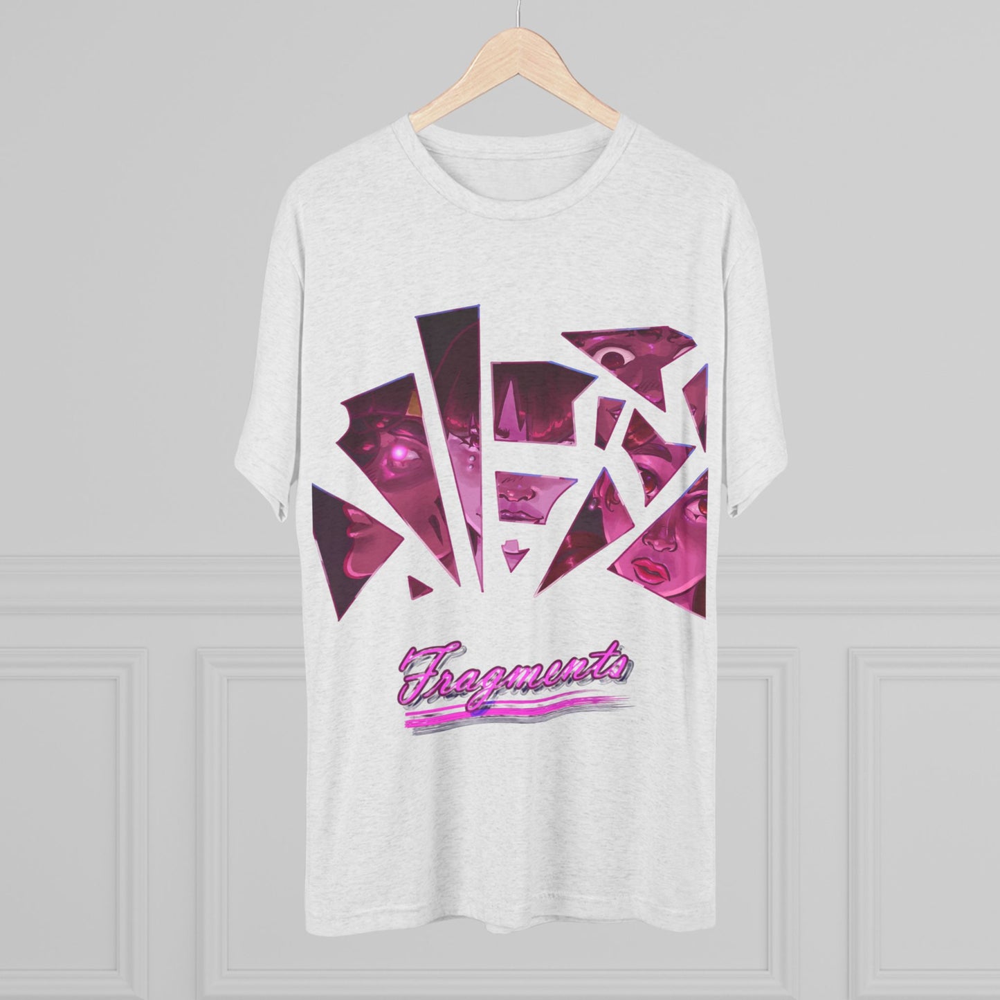 Fragments - Unisex Tri-Blend Crew Tee