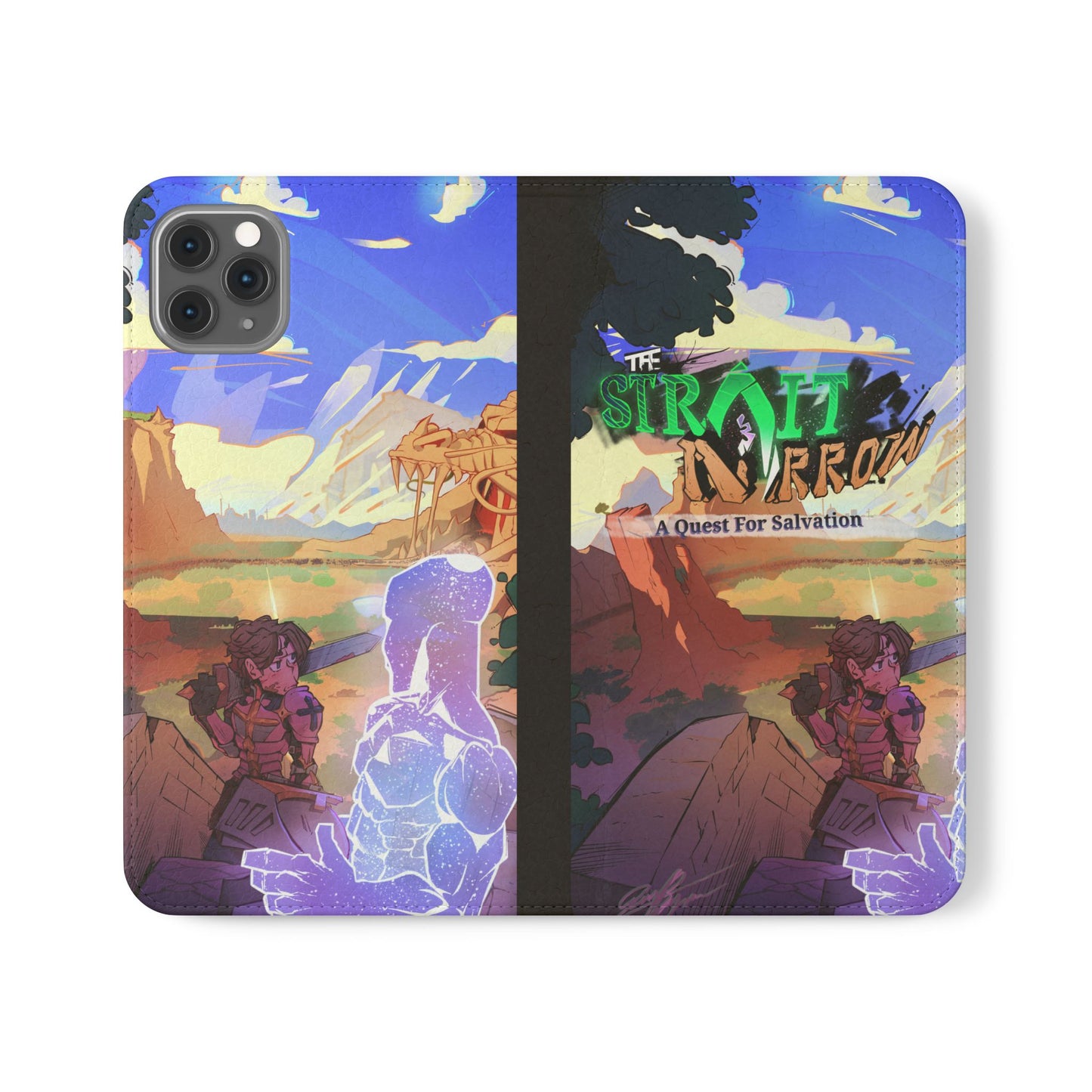 Strait and Narrow | Flip Phone Case