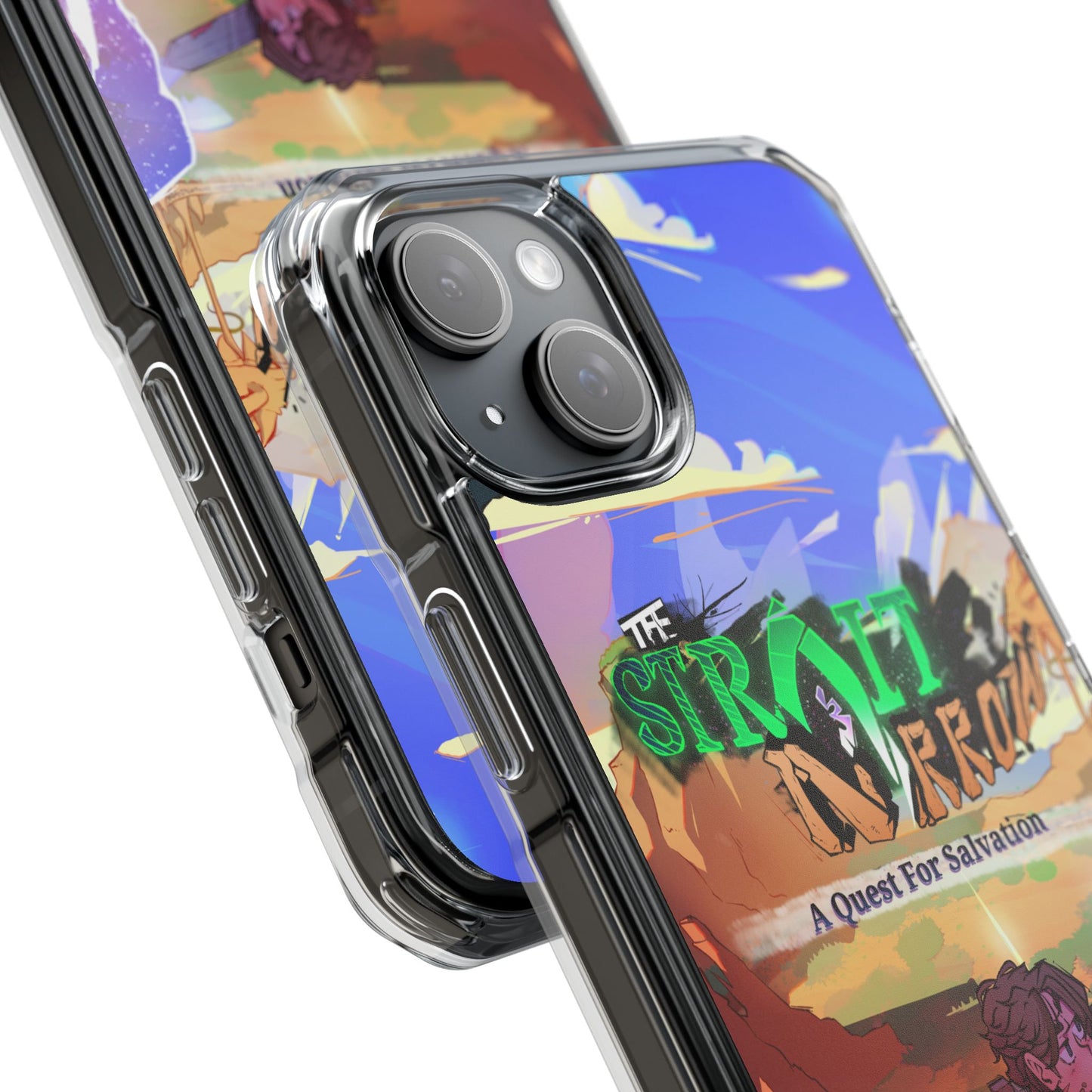 Strait and Narrow Phone Case | Magnetic Clear Impact Case